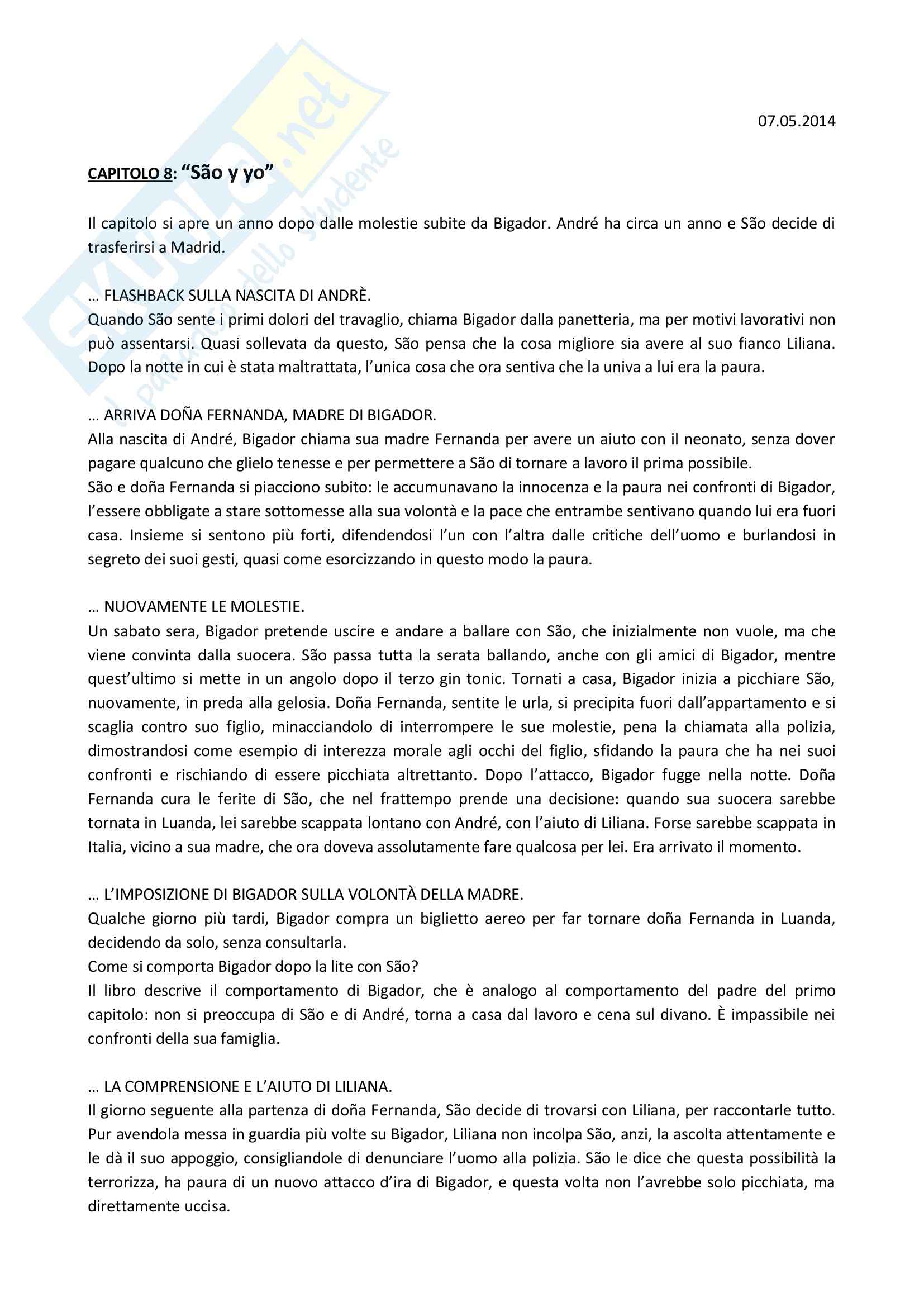 Riassunto esame Letteratura spagnola I, prof. Bognolo, libro consigliato Contra el vento, Caso Pag. 21