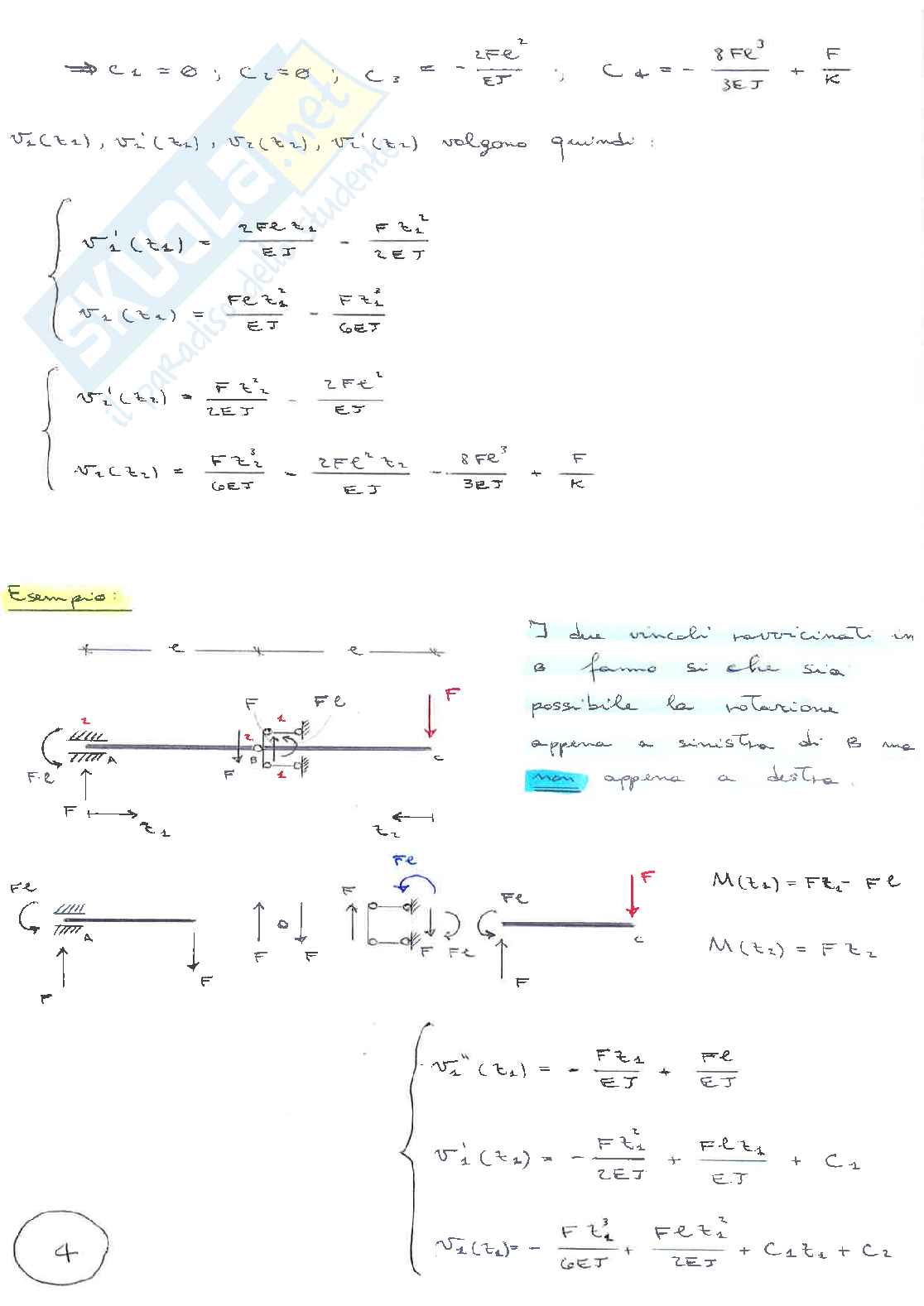Teoria delle strutture - Esercizi e prove d'esame svolte Pag. 6