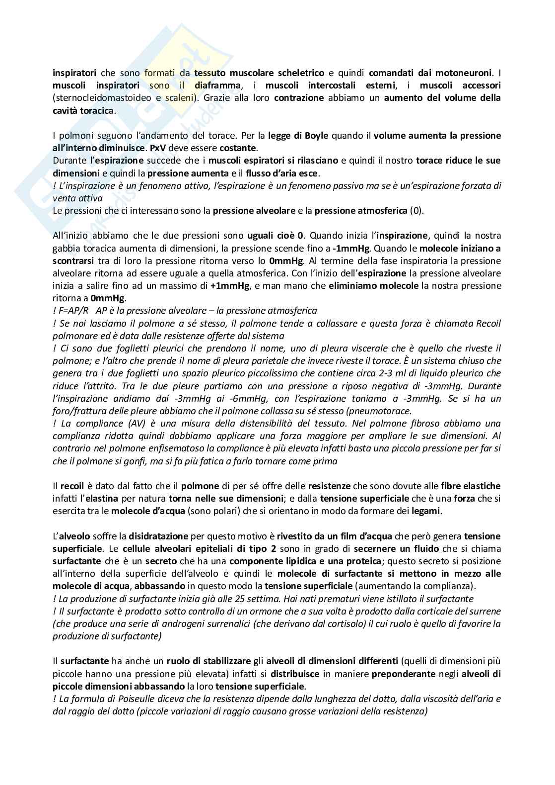 Riassunto Fisiologia - preparazione esame Pag. 21