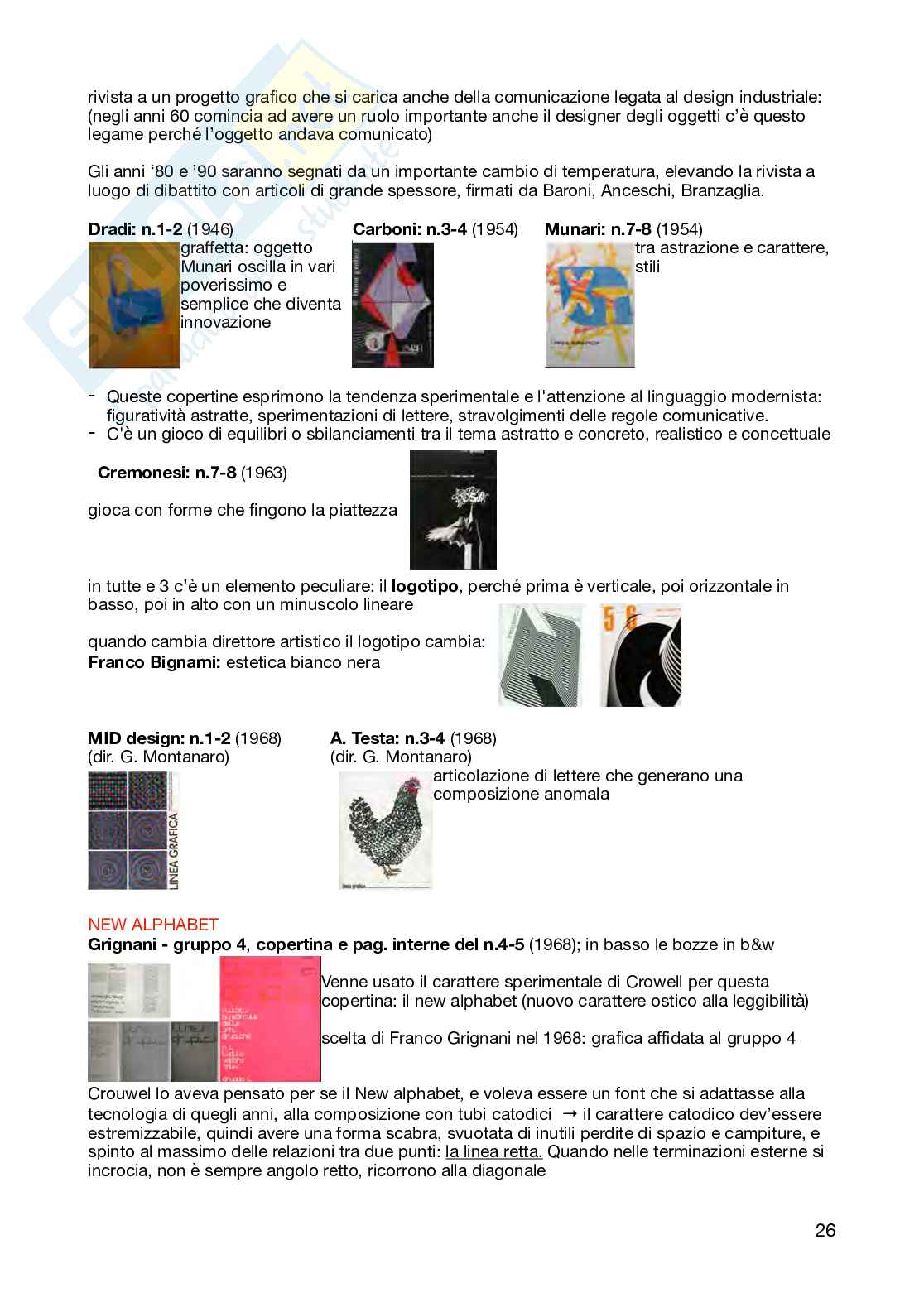 Appunti per l'esame di Grafica editoriale e metodologia progettuale Pag. 26
