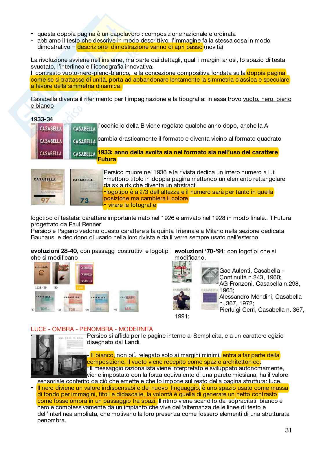 Appunti per l'esame di Grafica editoriale e metodologia progettuale Pag. 31