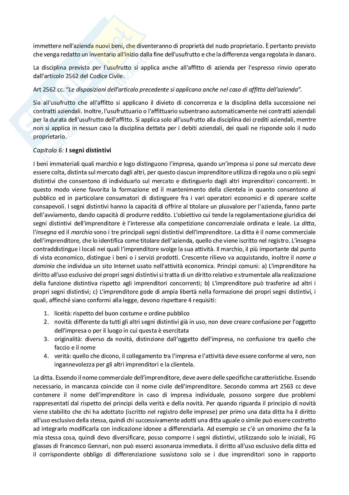 Riassunto esame Diritto commerciale, Prof. Gennari Francesco, libro consigliato Manuale di Diritto Commerciale , Campobasso  Pag. 16