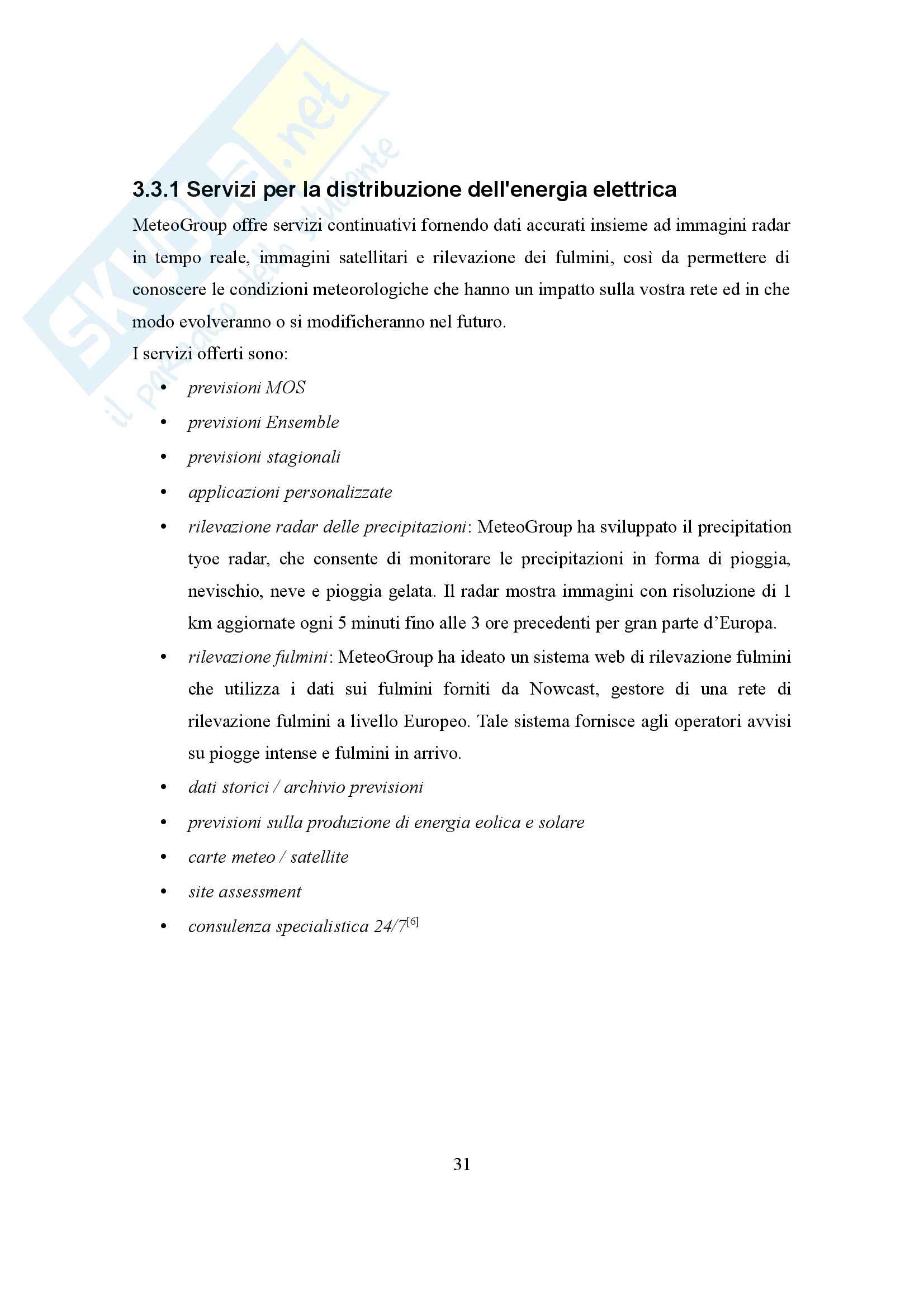 Tesi  Monitoraggio Meteo - Uno sguardo sul dispacciamento di energia da fonti rinnovabili in Italia Pag. 31