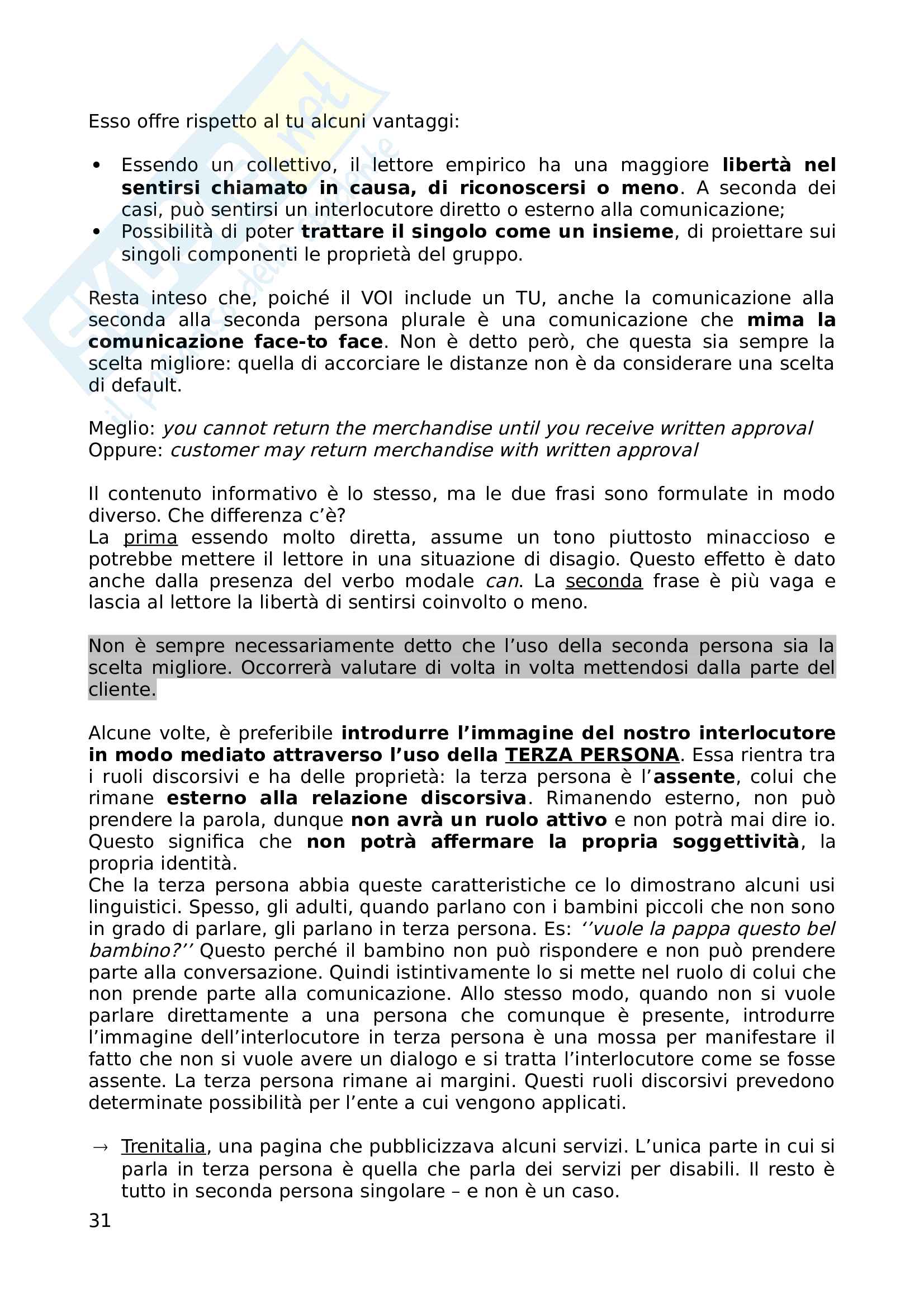 Appunti del corso Teorie e Forme della Comunicazione, Prof. Paola Pontani Pag. 31