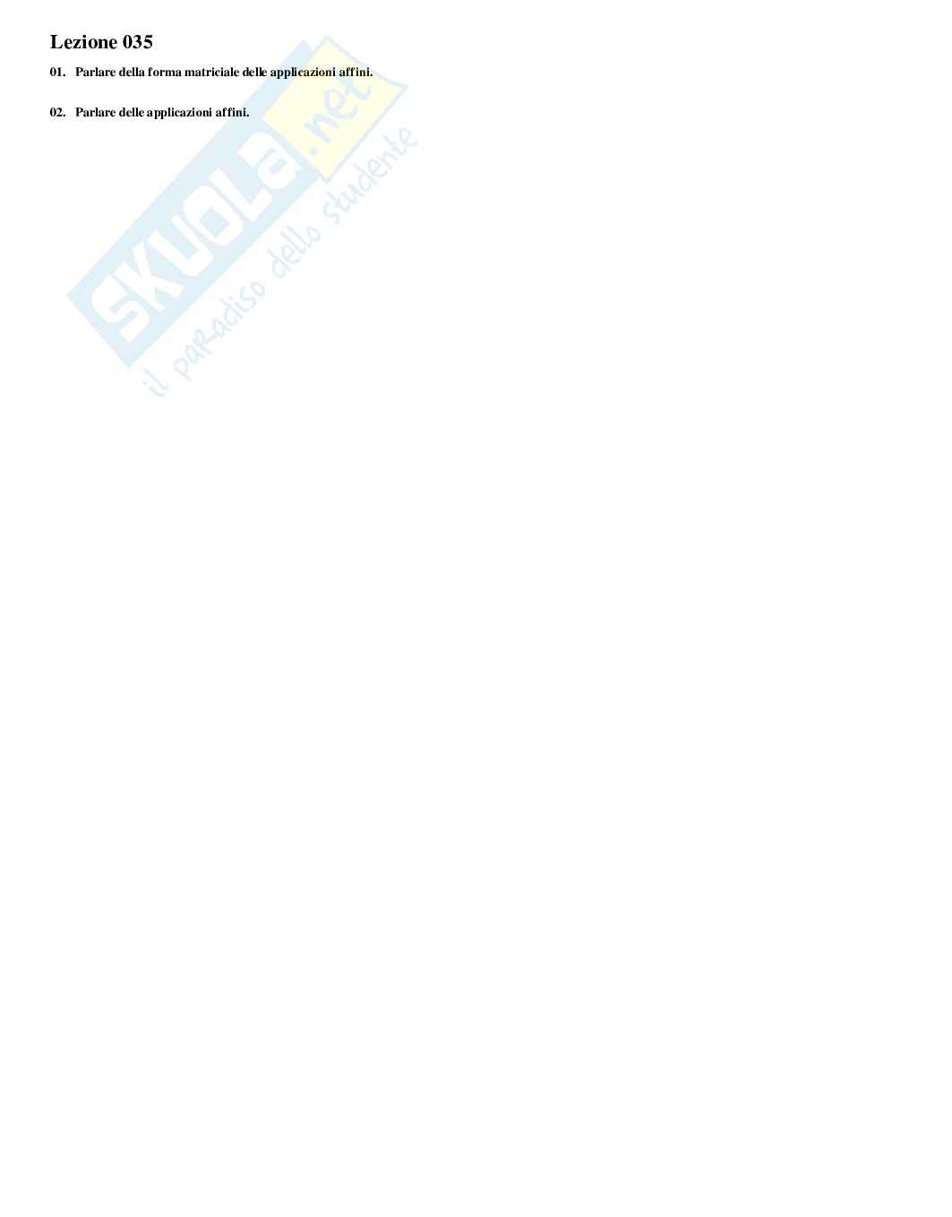 Paniere con risposte chiuse - Complementi di Matematica (2021/2022) Pag. 71