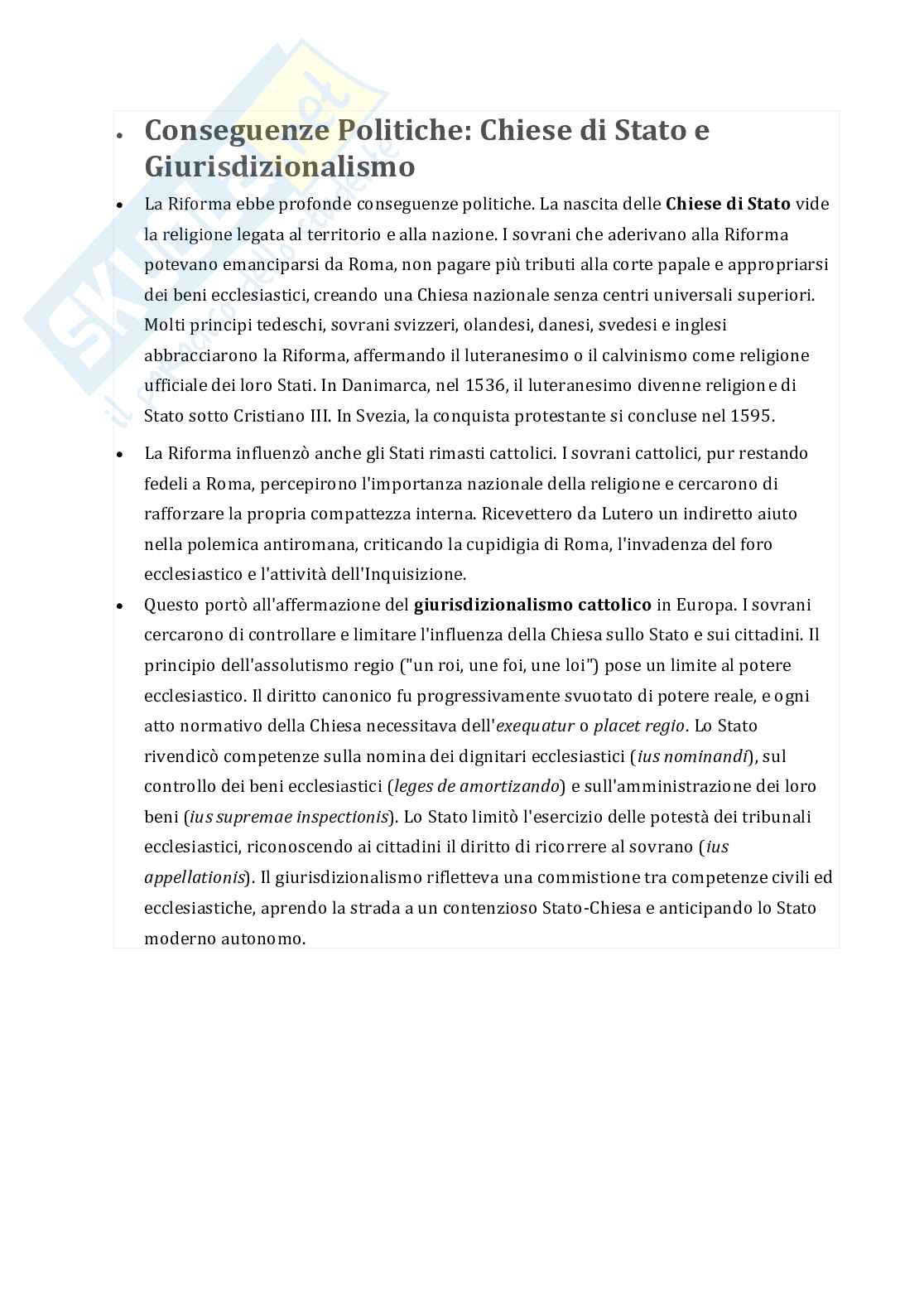 Appunti di Diritto ecclesiastico Pag. 11