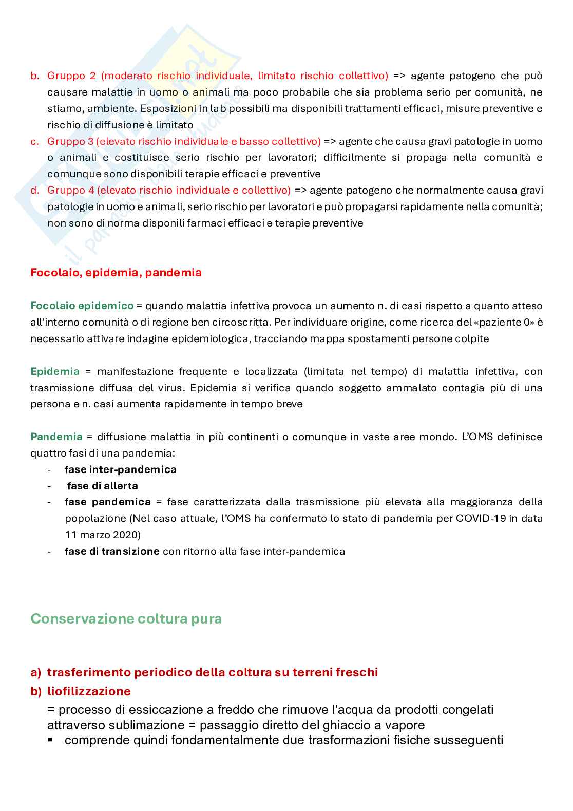 Biotecnologie delle fermentazioni appunti completi Pag. 26