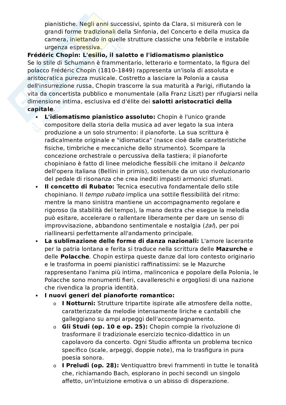 Riassunto esame Storia della musica, Prof. Pappalardo Matteo, libro consigliato Storia della musica - Parti V, VI, VII, VIII, IX, Baroni, Fubini, Vinay Pag. 31