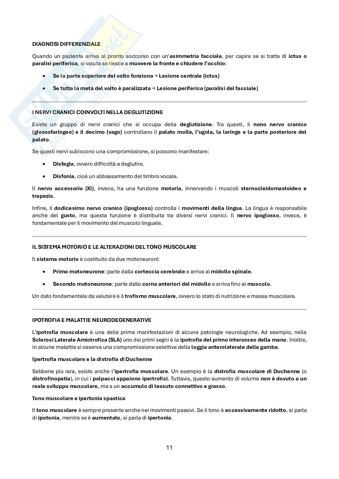 Neurologia per psicologi  Pag. 11