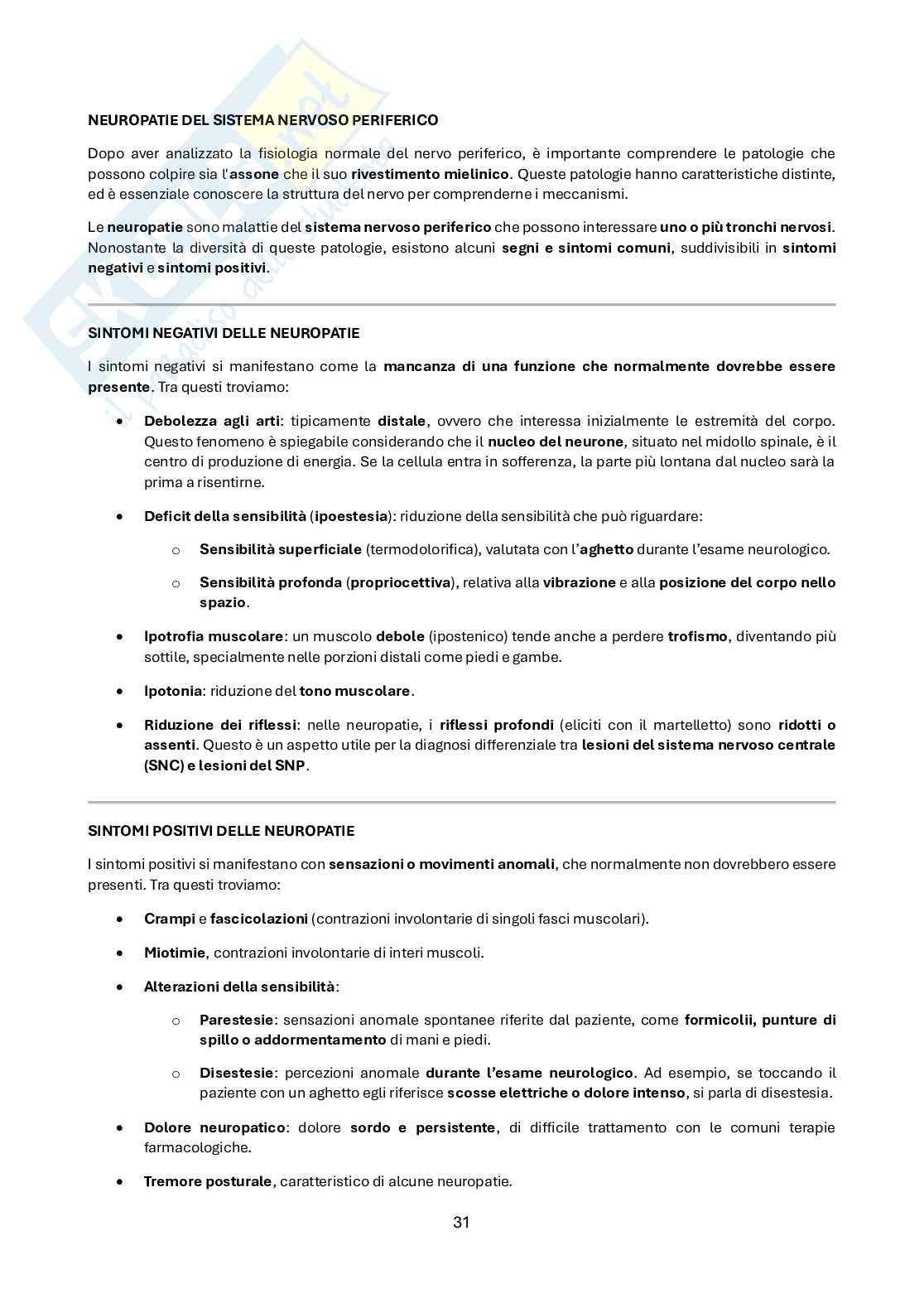 Neurologia per psicologi  Pag. 31