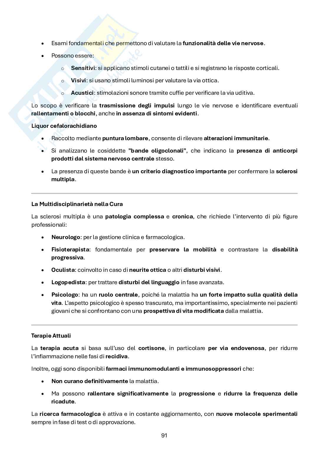 Neurologia per psicologi  Pag. 91