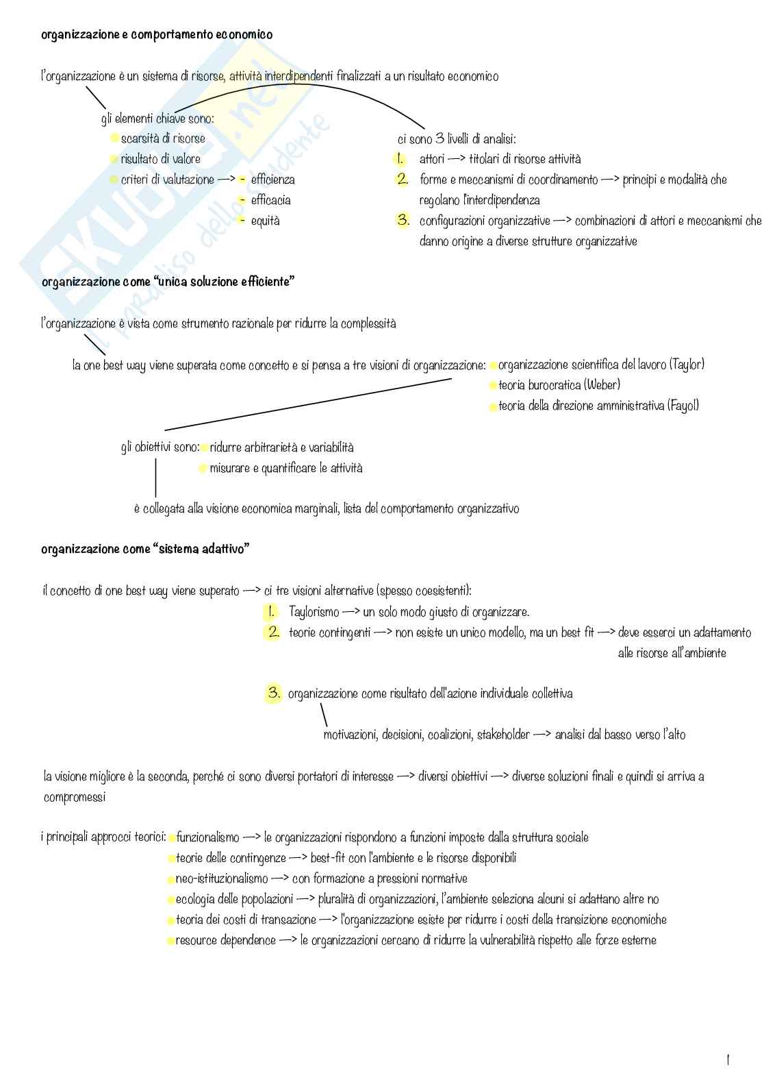 Organizzazione aziendale Pag. 2