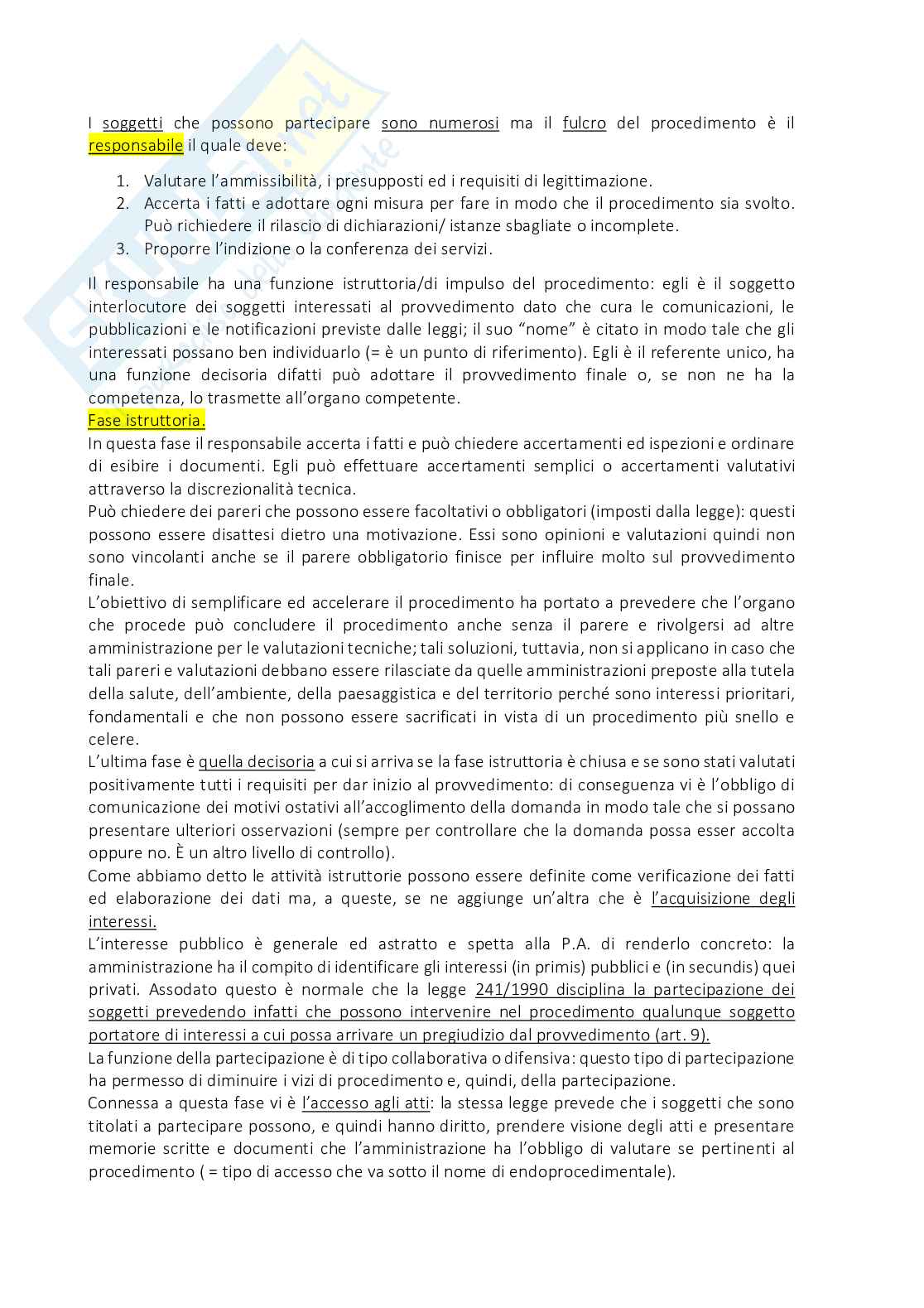 Riassunto esame diritto amministrativo, prof. Gelaetta, libro consigliato Argomenti di diritto amministrativo Parte generale Lezioni, Greco e altri Pag. 26