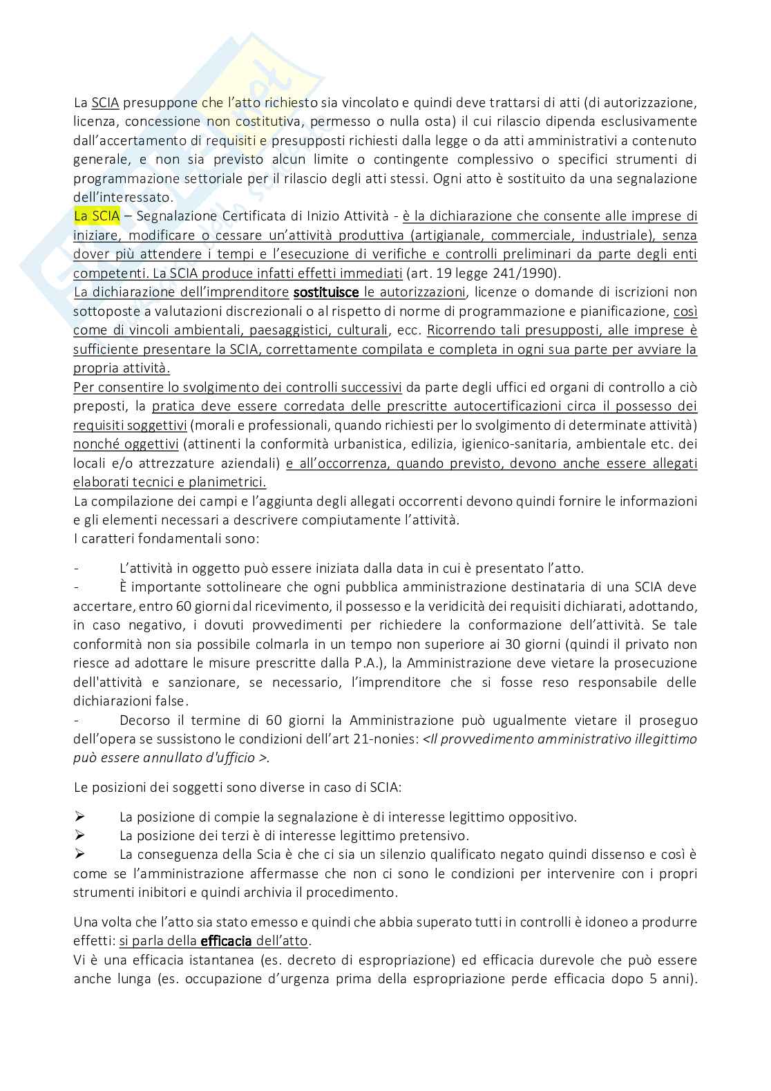 Riassunto esame diritto amministrativo, prof. Gelaetta, libro consigliato Argomenti di diritto amministrativo Parte generale Lezioni, Greco e altri Pag. 31