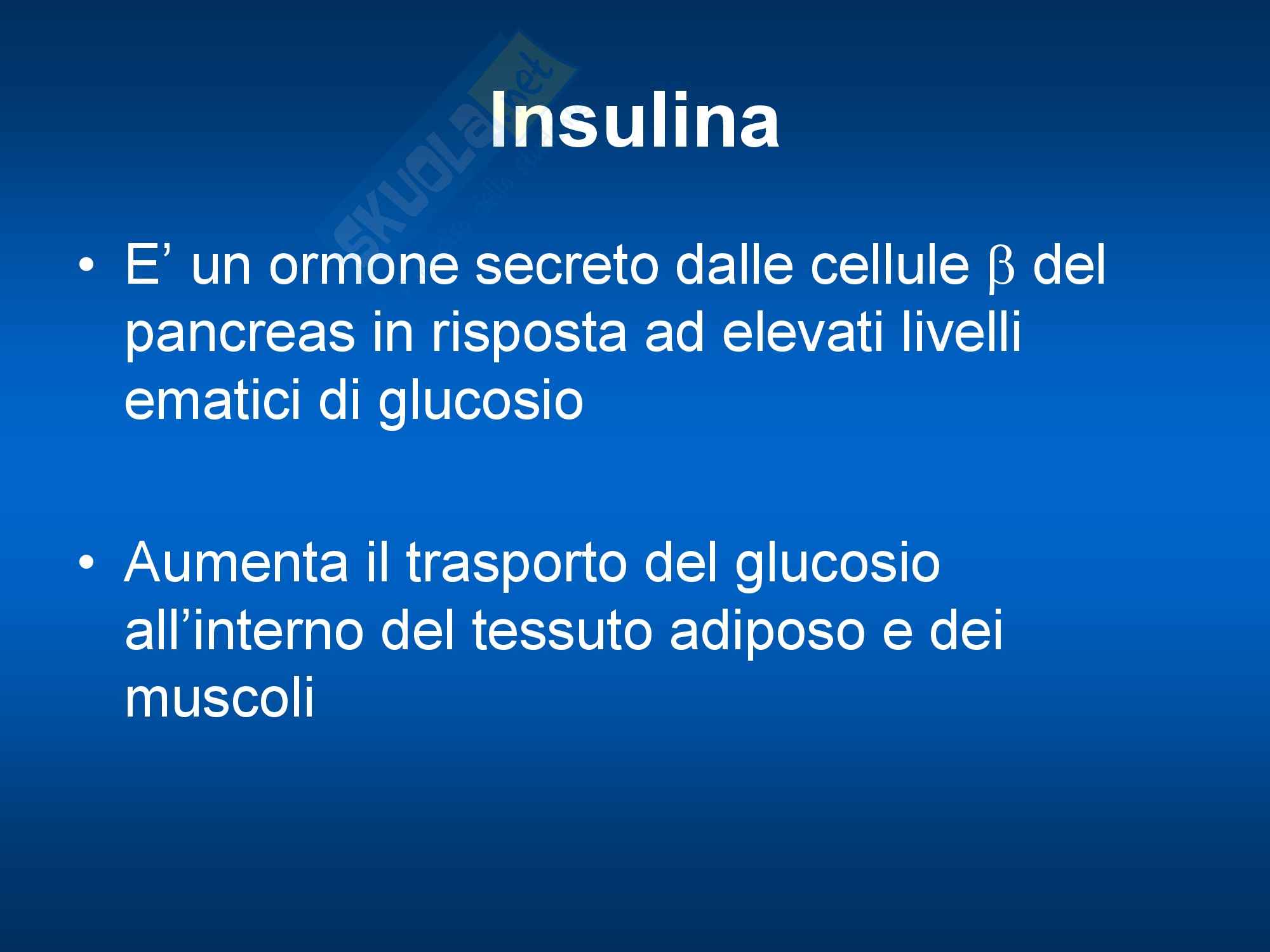 Endocrinologia - Insulina Pag. 1