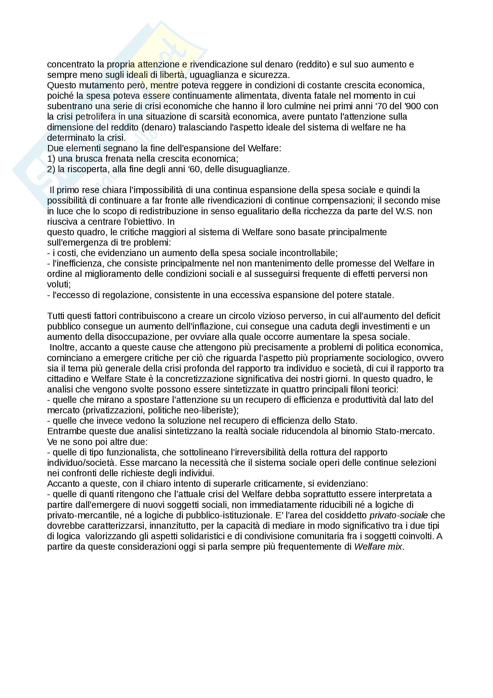 Sintesi perfetta della storia ed evoluzione dell'assistenza Pag. 11