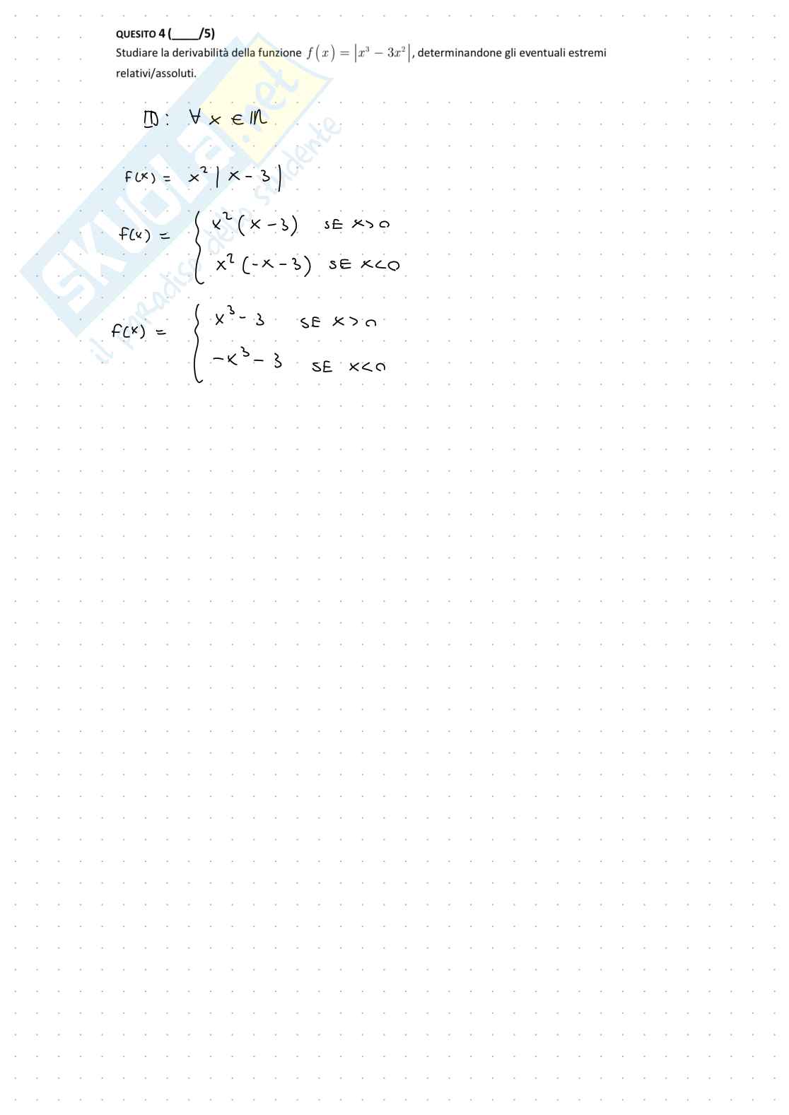 Eserciziario svolto di Analisi matematica 1 - Topologia, integrali ed equazioni differenziali Pag. 41
