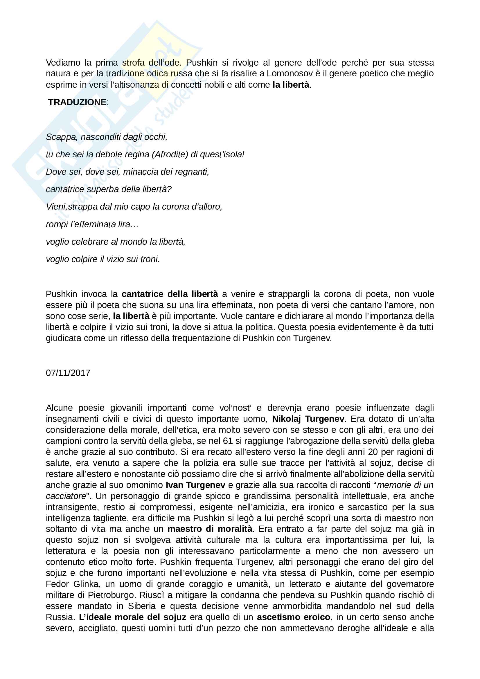 Letteratura russa III Pag. 21