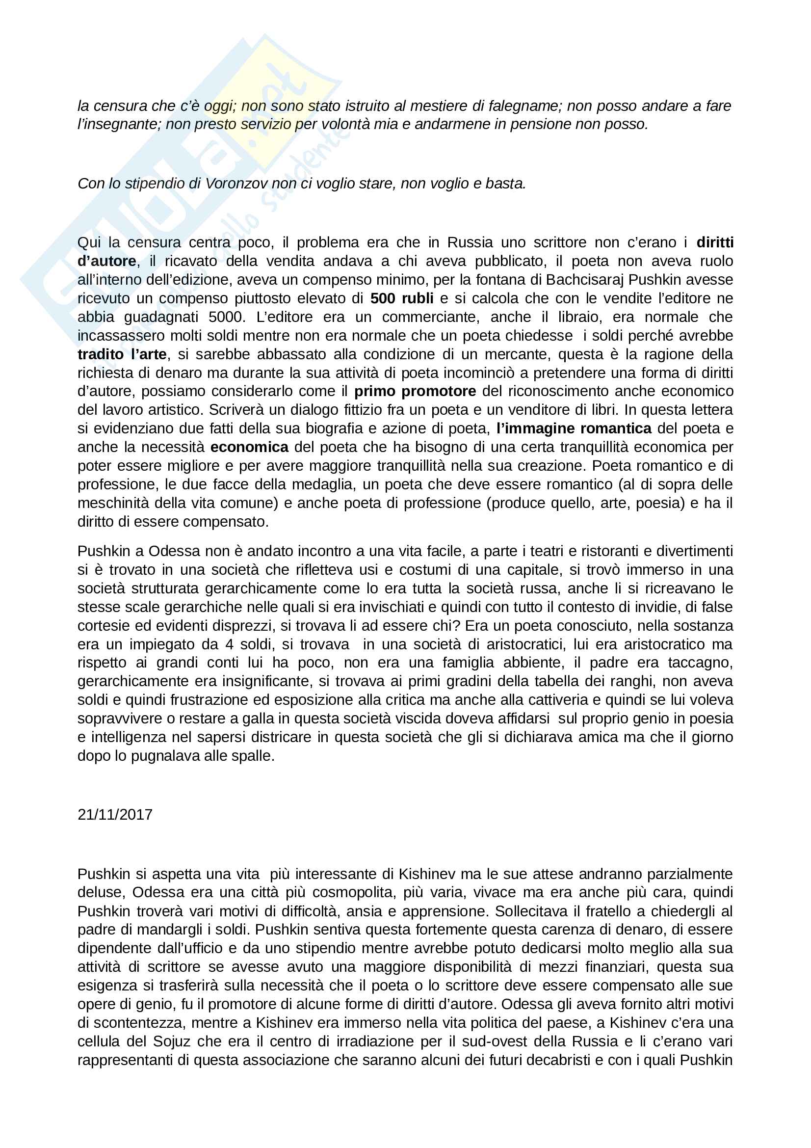 Letteratura russa III Pag. 31