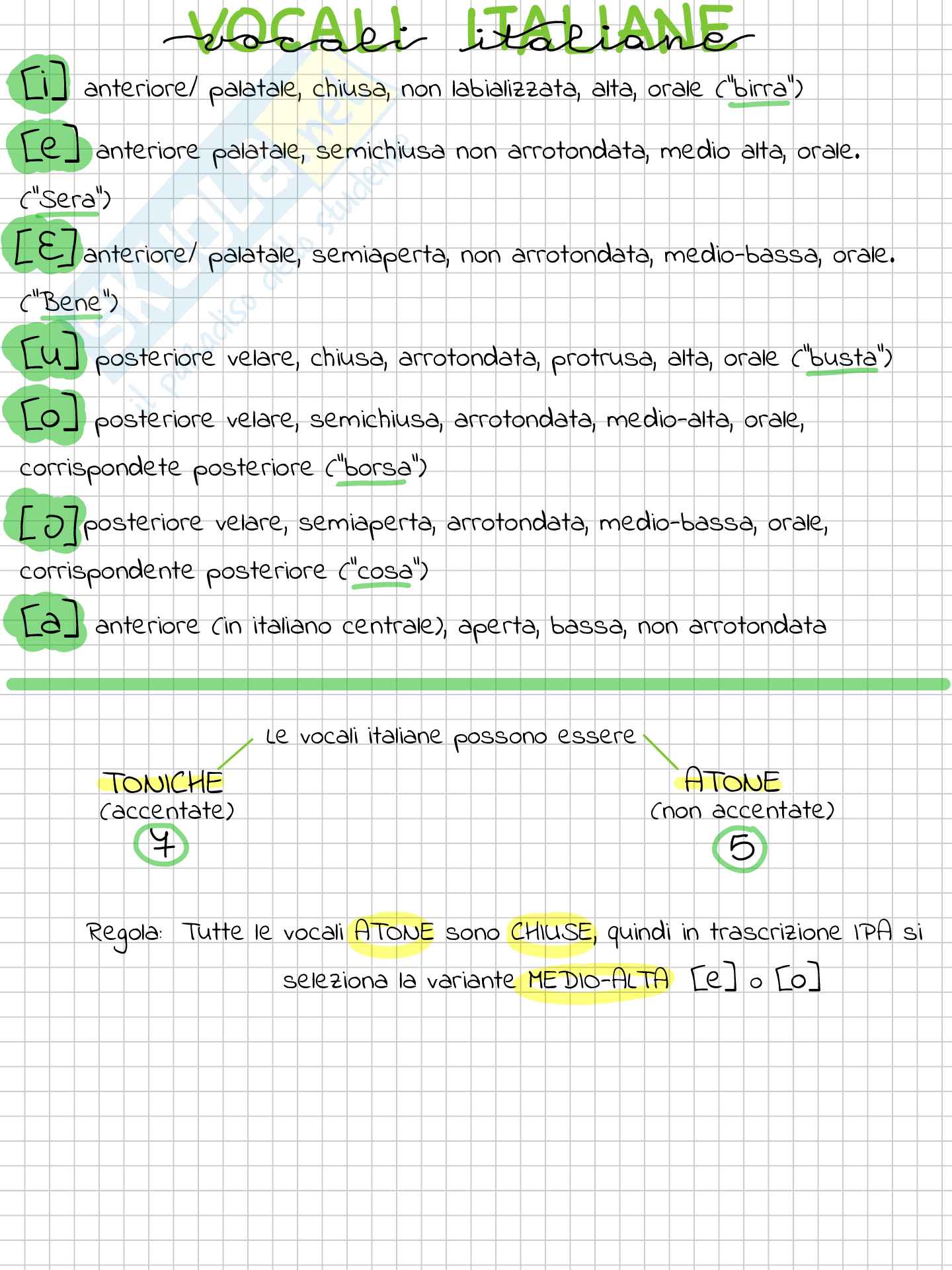 Riassunto esame Linguistica generale, Prof. Pozza Marianna, libro consigliato La linguistica , Berruto, Cerruti Pag. 21