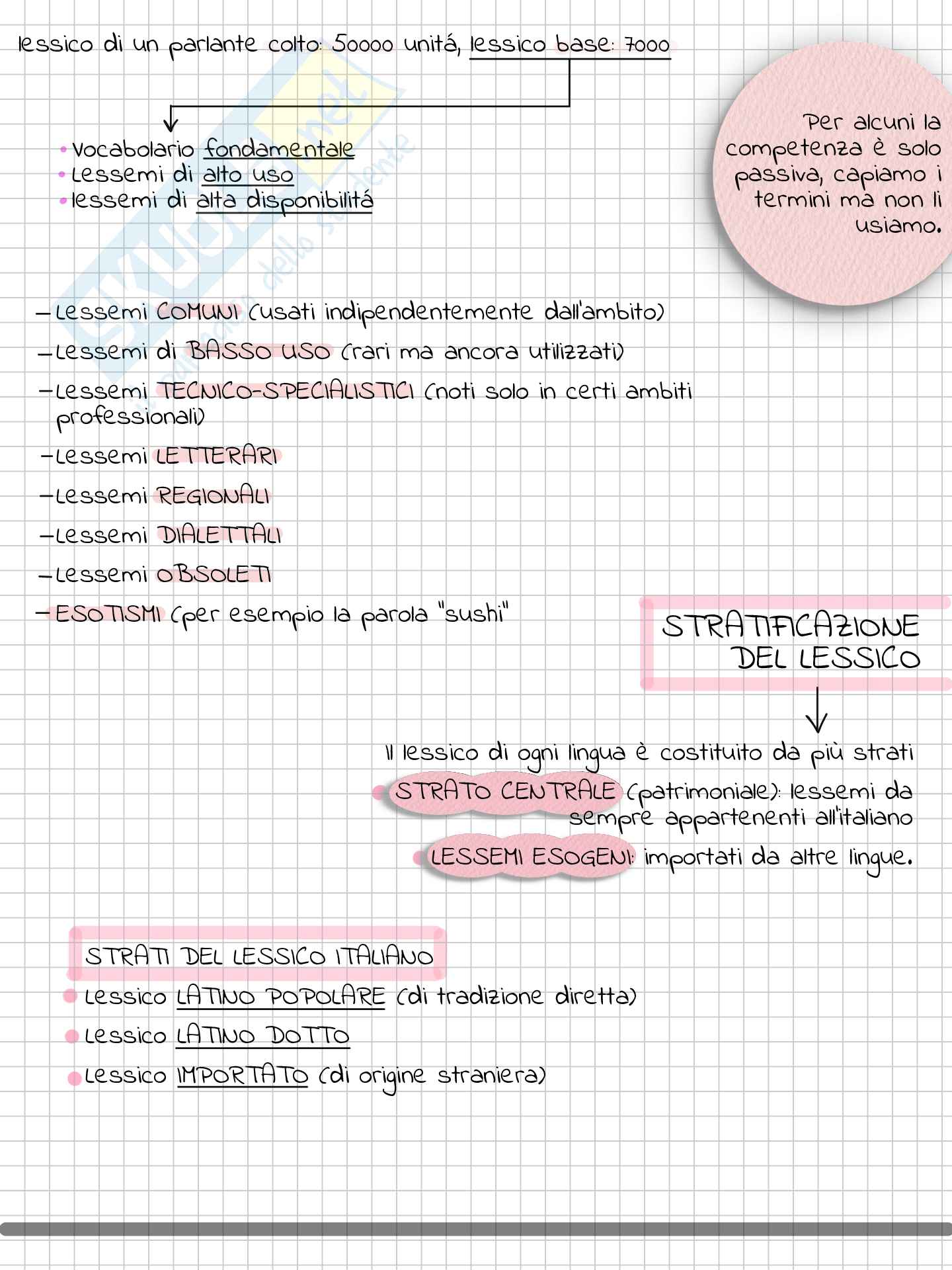 Riassunto esame Linguistica generale, Prof. Pozza Marianna, libro consigliato La linguistica , Berruto, Cerruti Pag. 56