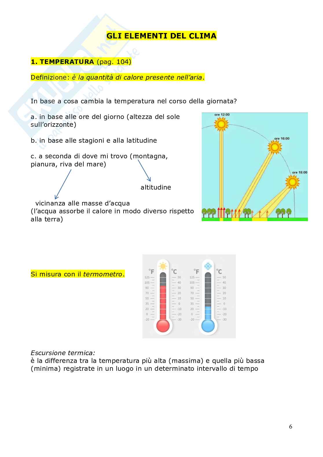 Climi e ambienti Pag. 6