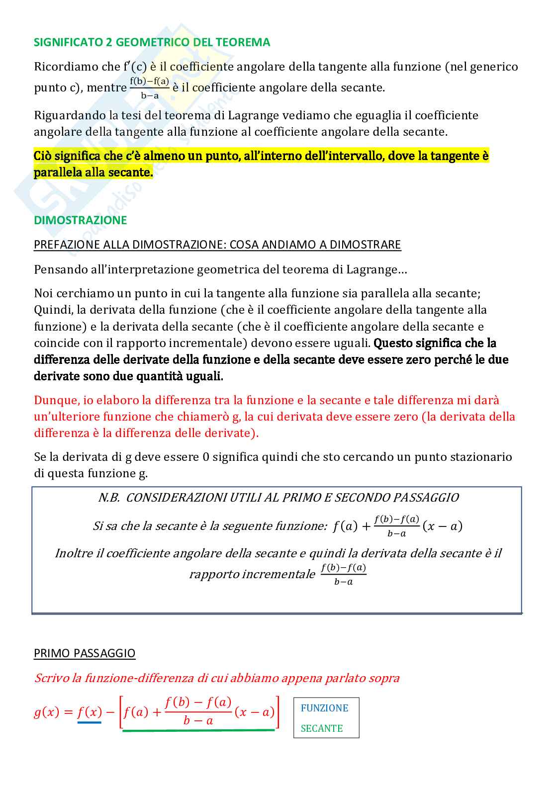 Derivate e calcolo differenziale - Analisi 1 Pag. 21