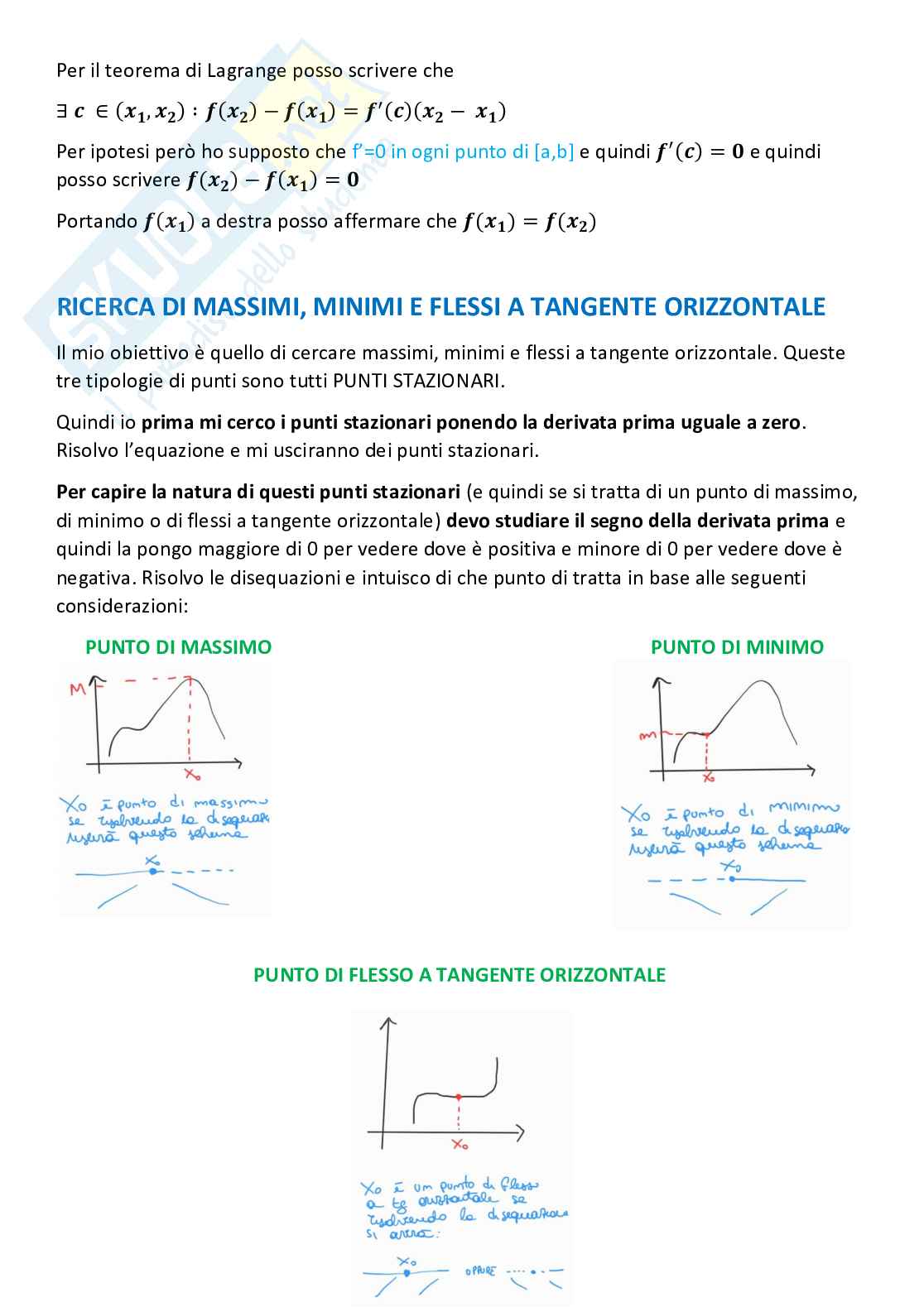 Derivate e calcolo differenziale - Analisi 1 Pag. 26