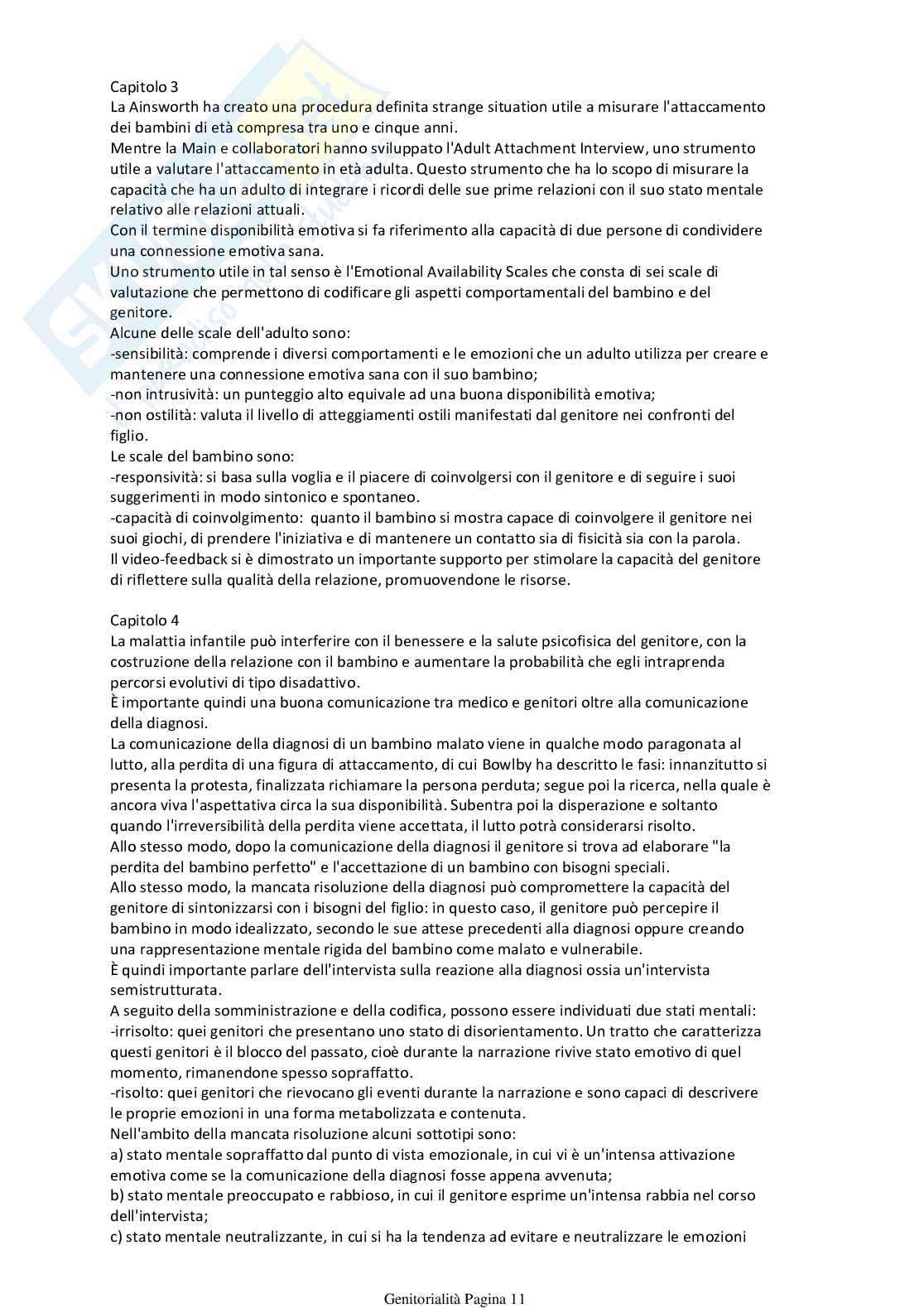 Ripasso per esame Psicodinamica delle relazioni familiari Pag. 11