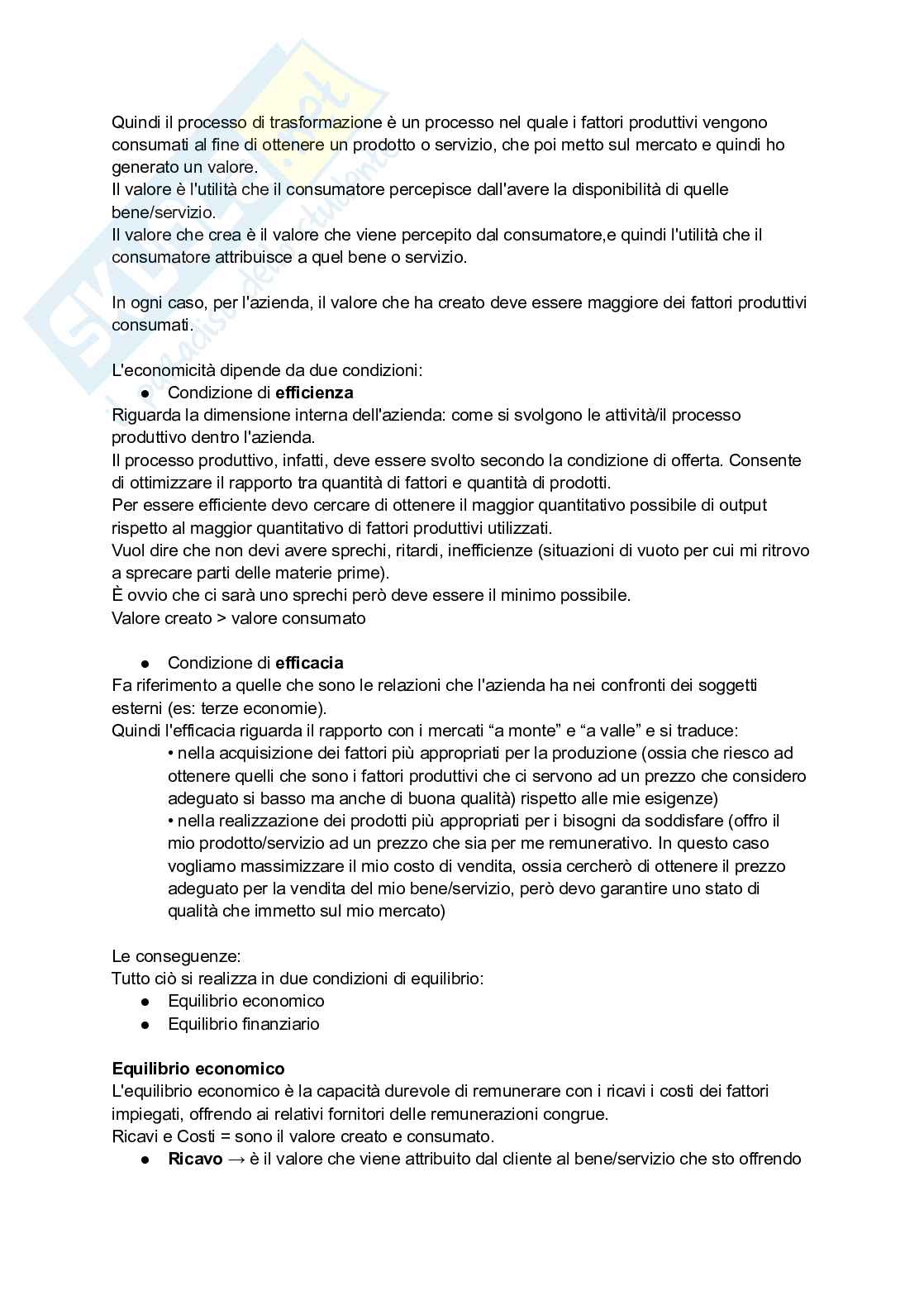 Appunti di Economia aziendale  Pag. 11