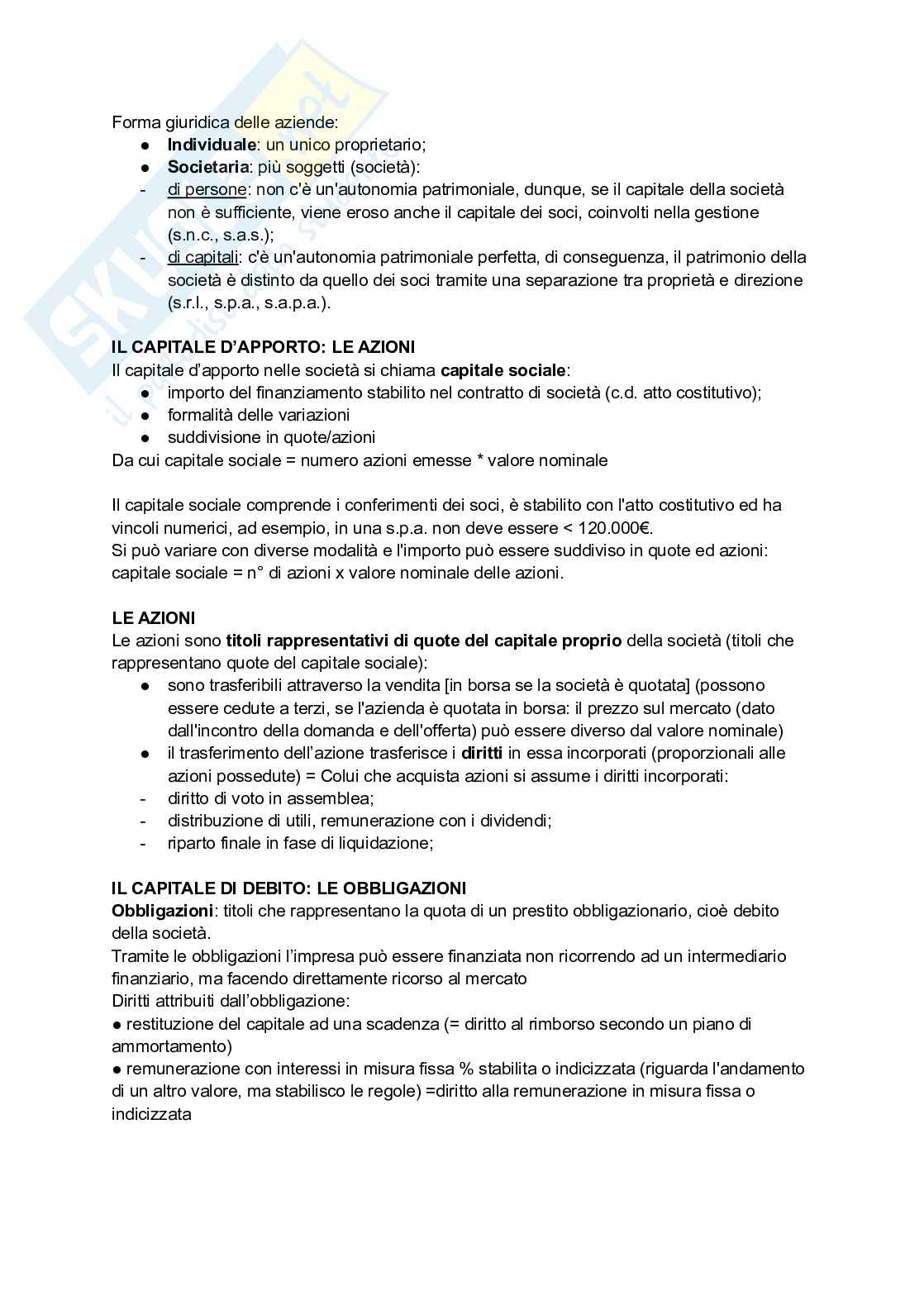 Appunti di Economia aziendale  Pag. 31