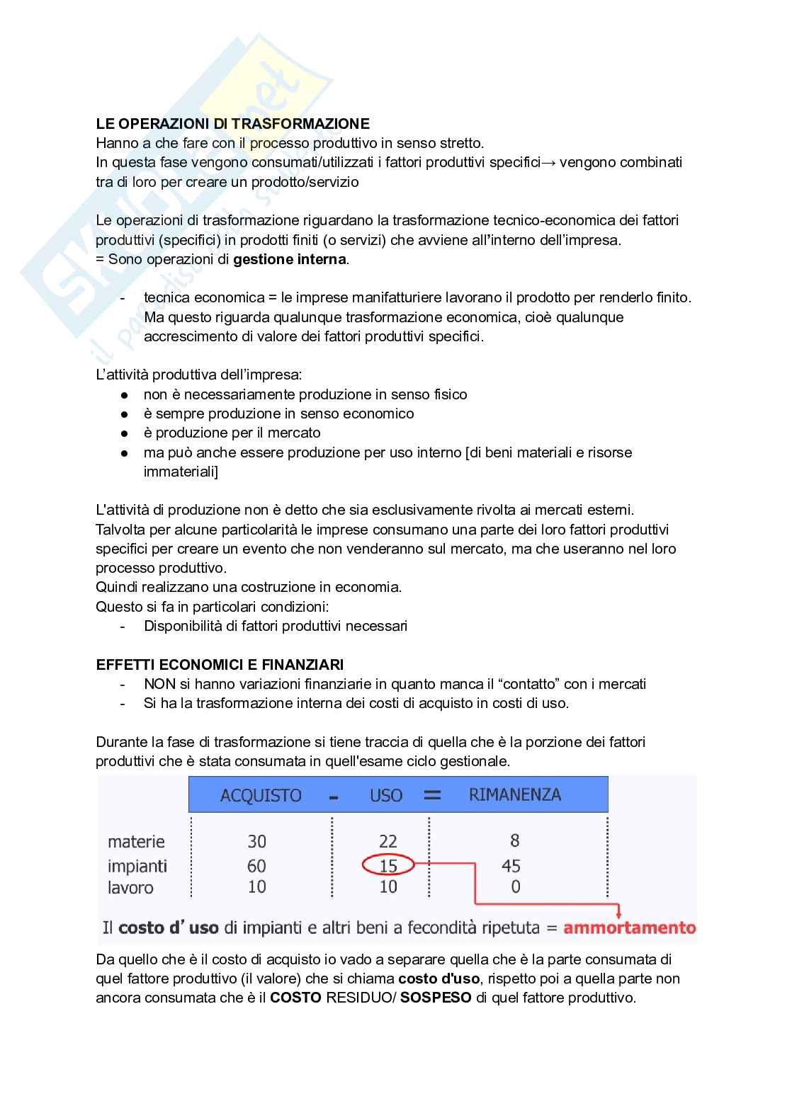 Appunti di Economia aziendale  Pag. 36