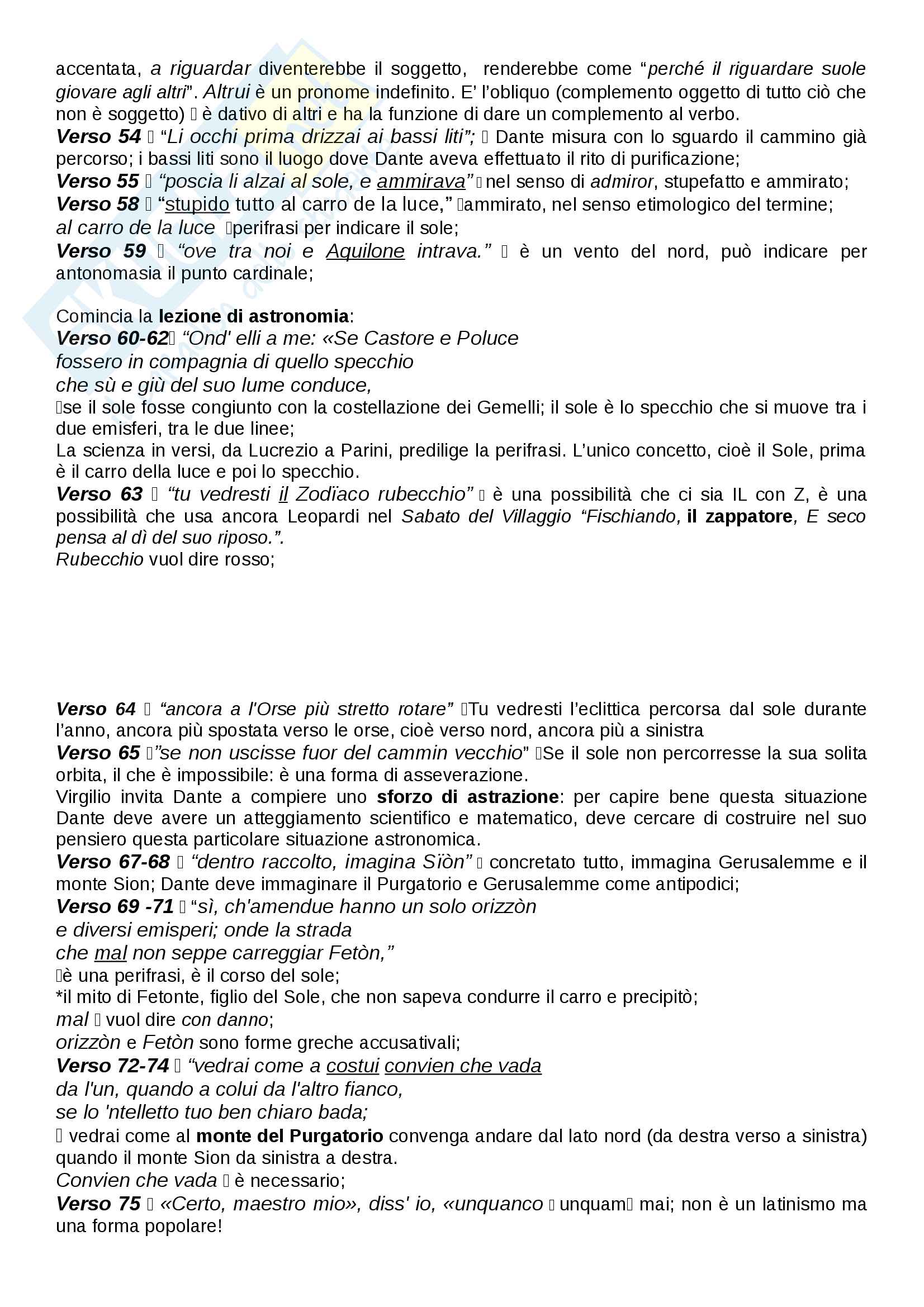 Appunti di Storia della lingua italiana (lezioni complete) Pag. 46