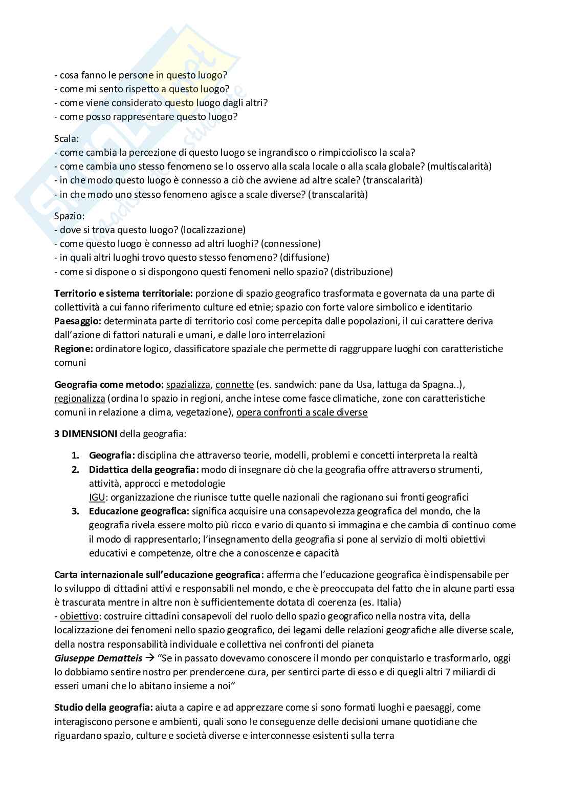 Geografia (B024352) - Teoria, approfondimenti e concetti chiave per l'esame | SFP Notes Vol. 30 Pag. 36