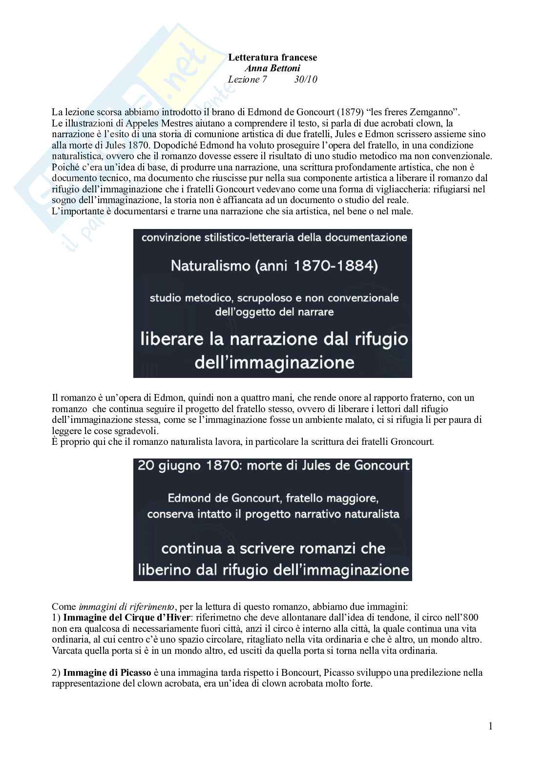 Riassunto esame Letteratura francese, Prof. Bettoni Anna, libro consigliato Le testament français, Andreï Makine Pag. 41