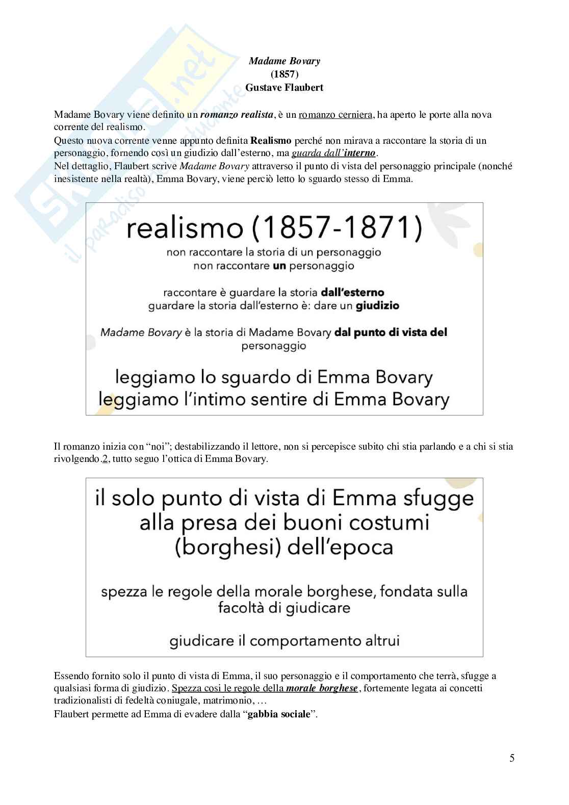 Riassunto esame Letteratura francese, Prof. Bettoni Anna, libro consigliato Le testament français, Andreï Makine Pag. 6