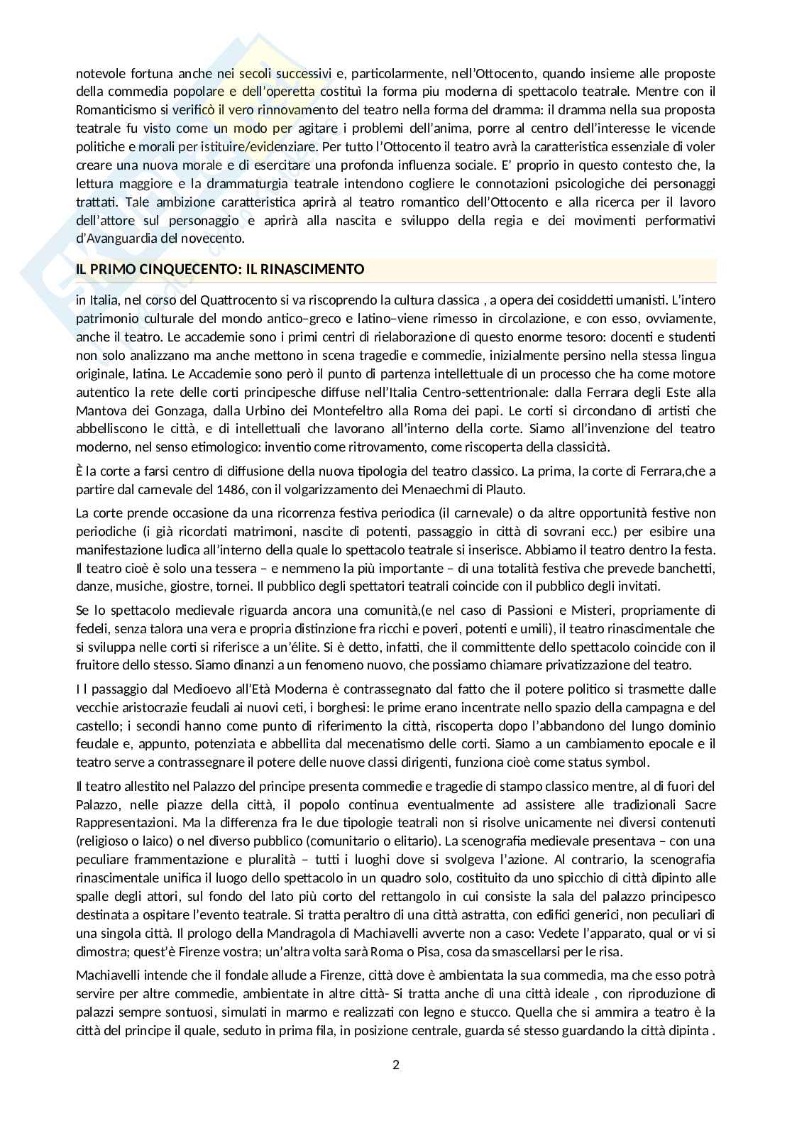 Storia dello spettacolo 2 Pag. 2