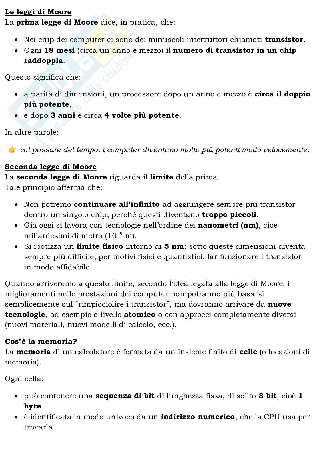 Appunti per esame di Informatica personale Pag. 11