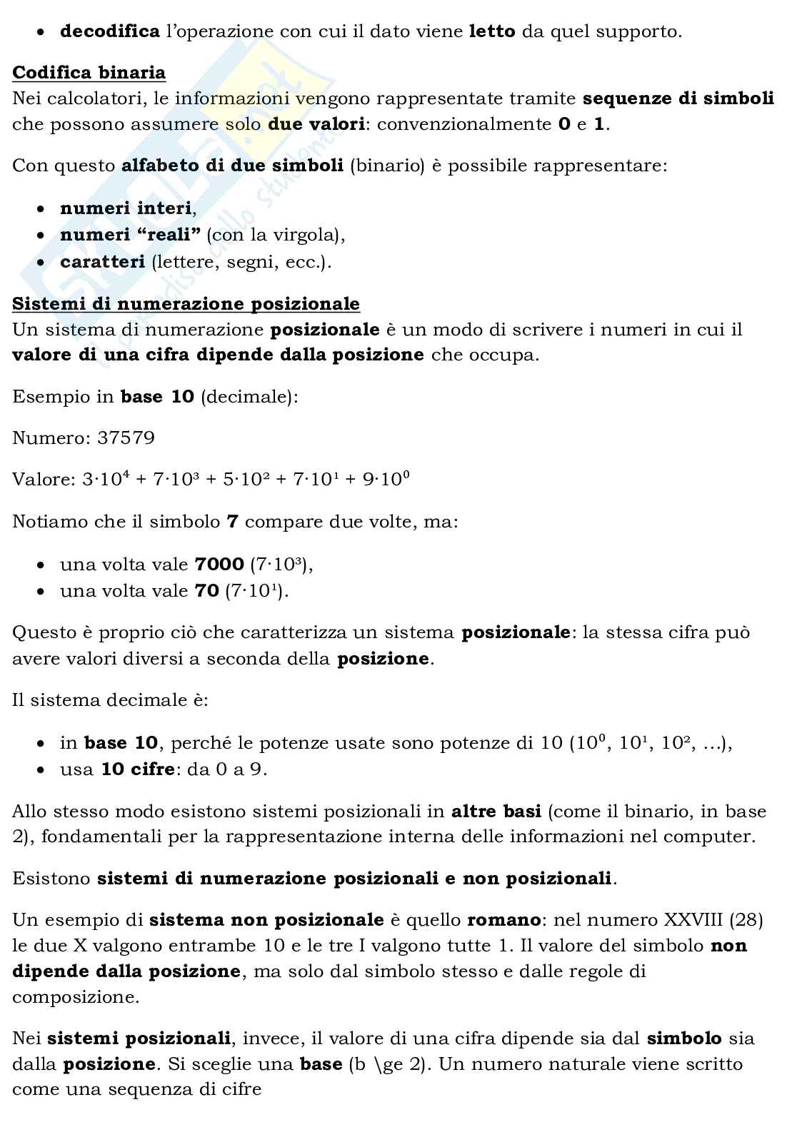 Appunti per esame di Informatica personale Pag. 21