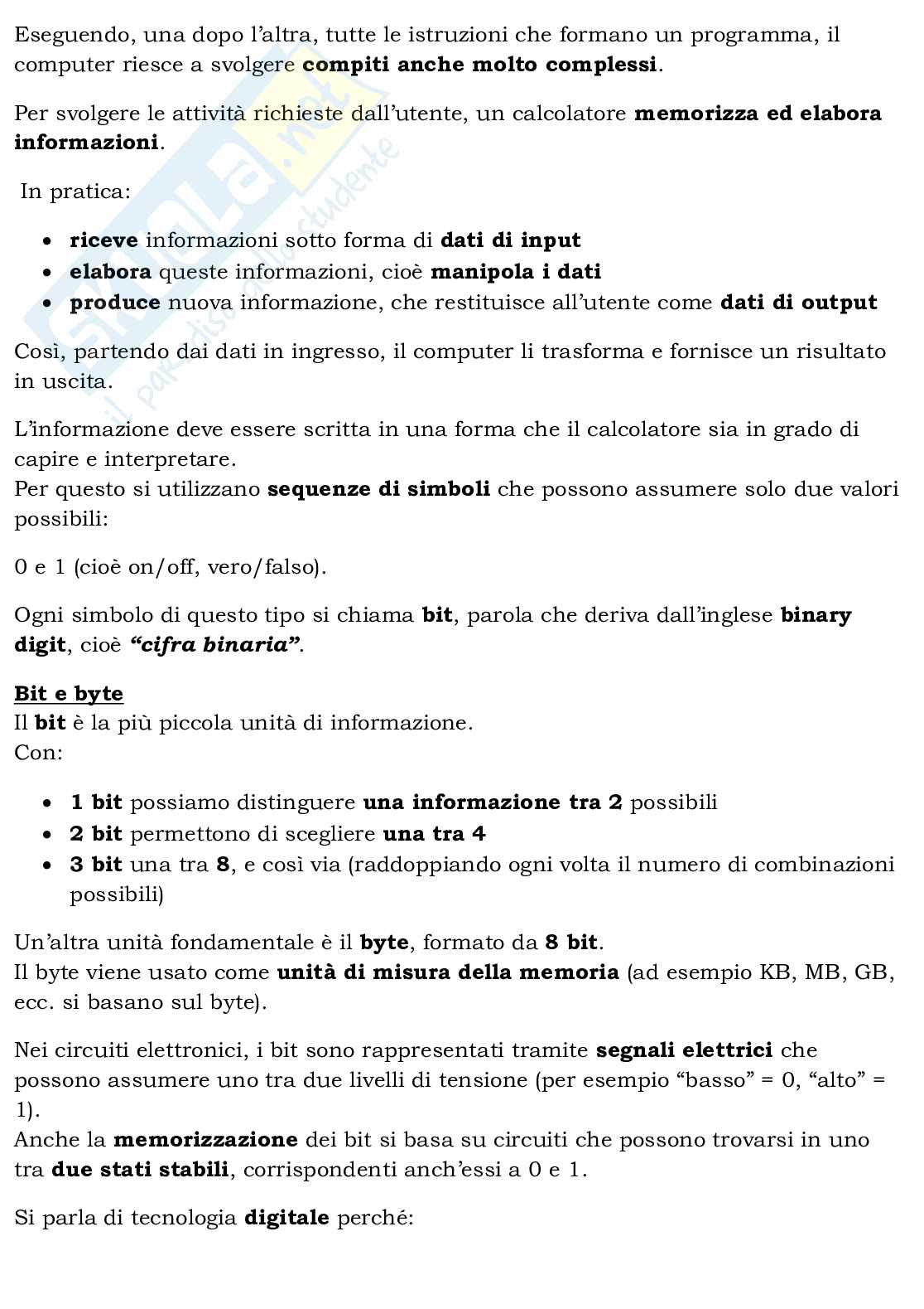 Appunti per esame di Informatica personale Pag. 6