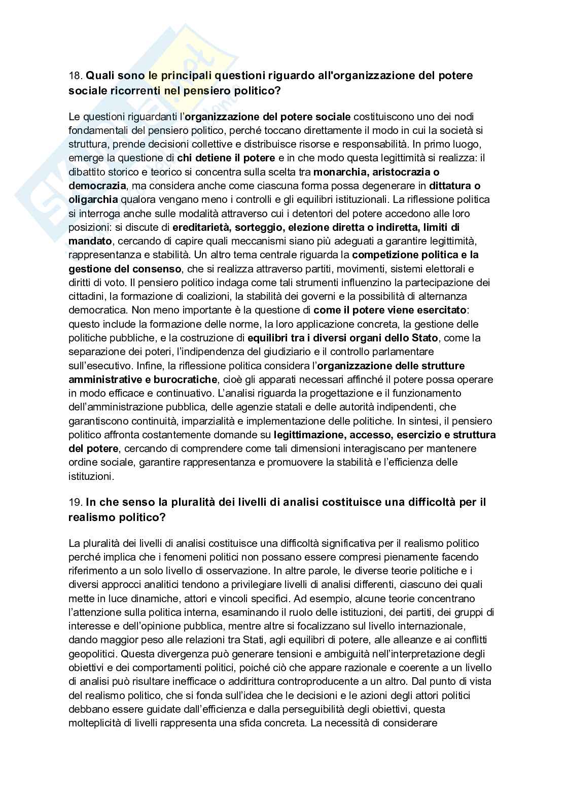 Analisi del linguaggio politico  Pag. 11