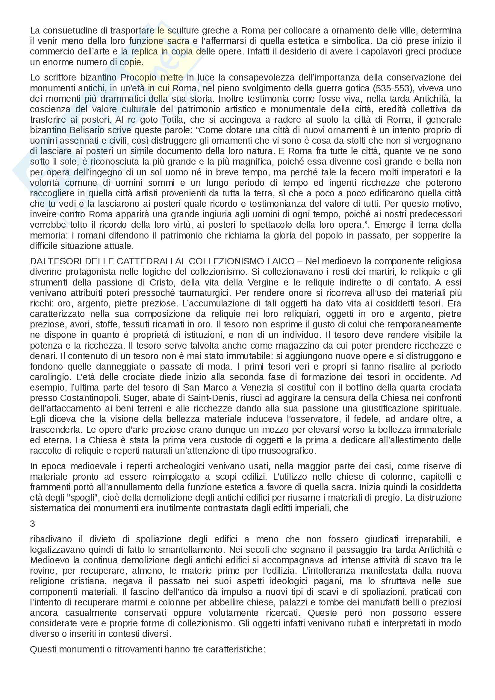 Riassunto esame Museologia e iconografia, prof. Maffei, libro consigliato Il museo oggi, Cataldo Pag. 2