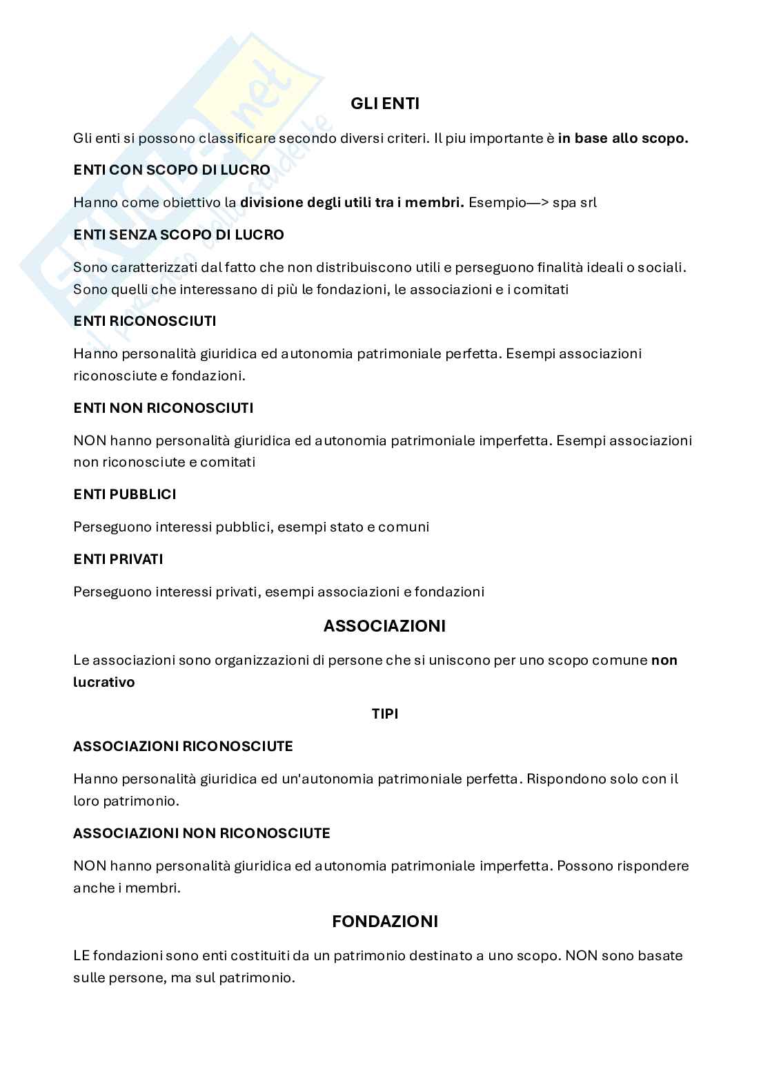 Appunti prime lezioni Diritto privato Pag. 6