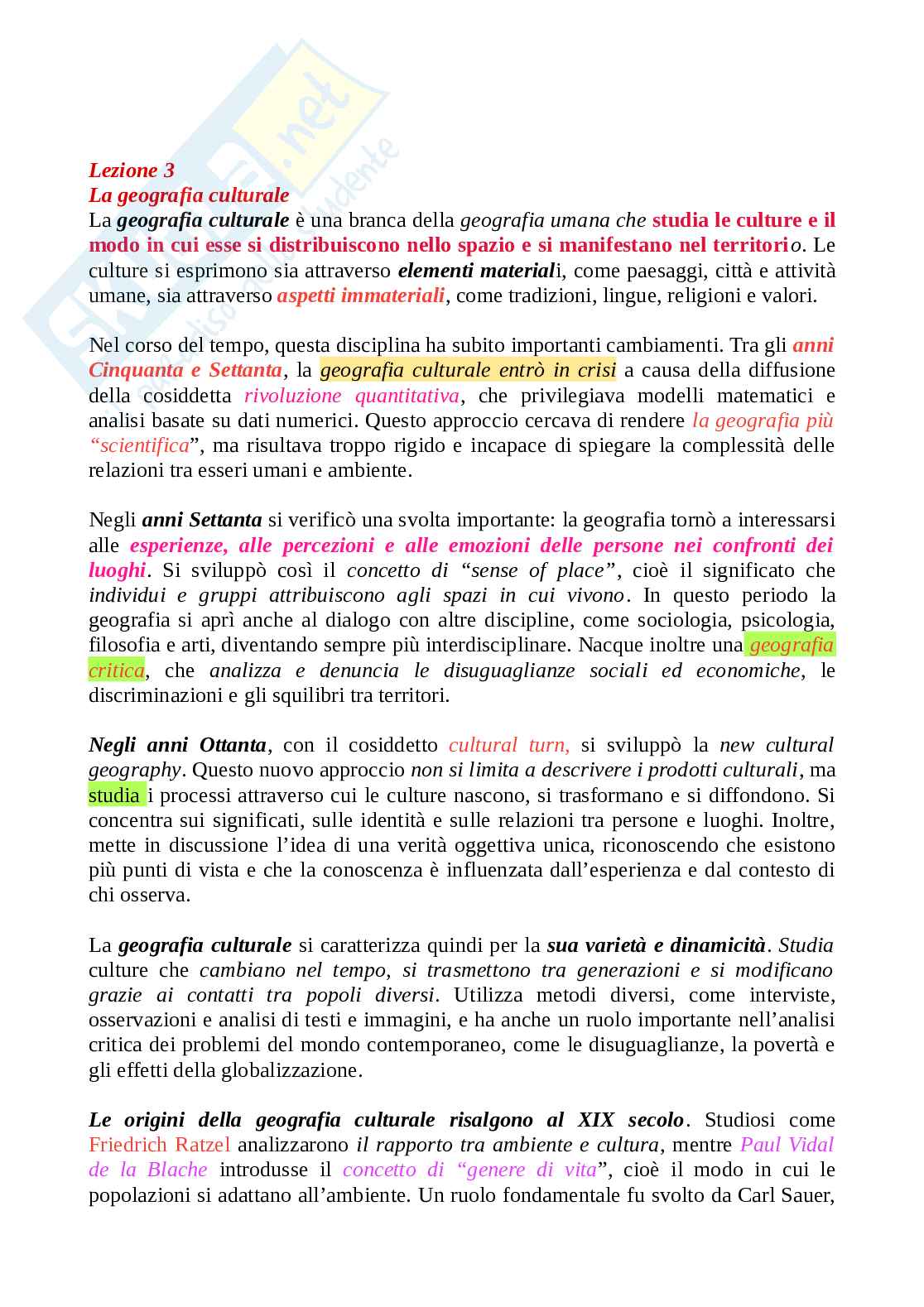 Appunti completi di Geografia   Pag. 2