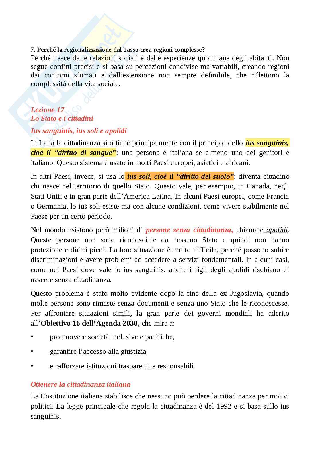 Appunti completi di Geografia   Pag. 26
