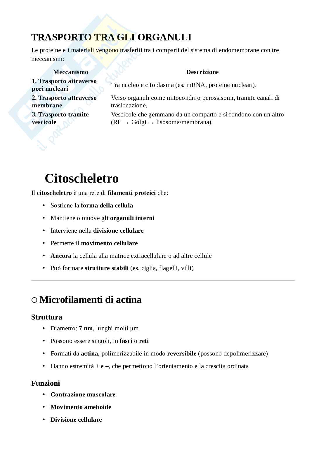 Appunti di Biologia Pag. 6