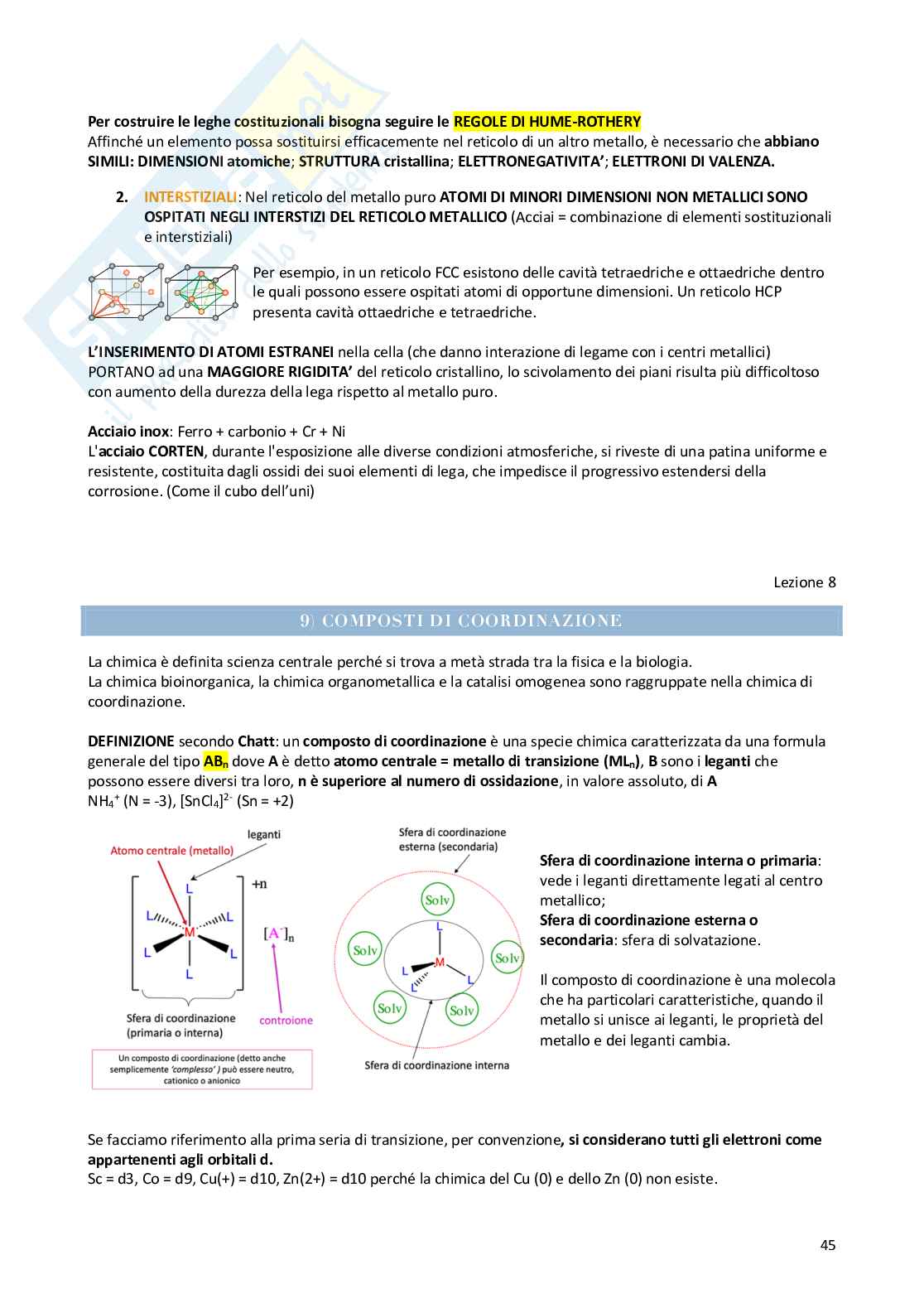 Chimica inorganica Pag. 46