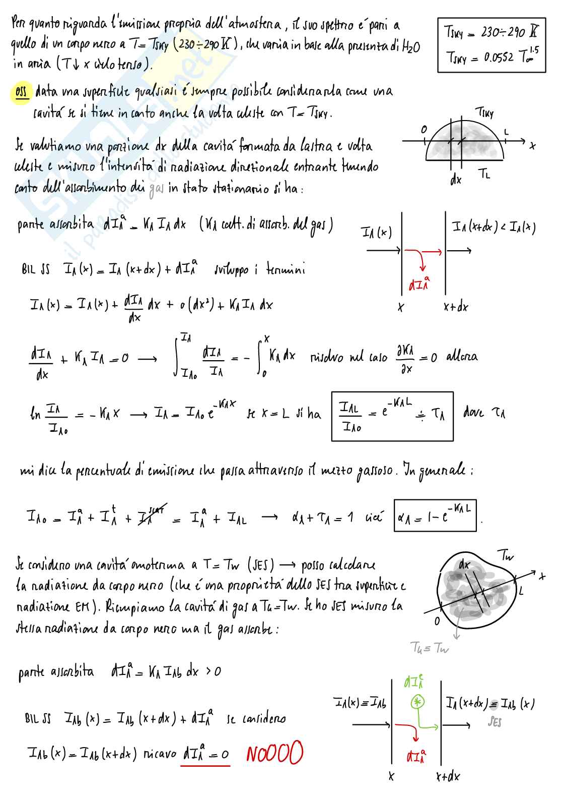 Scambio termico e di massa  Pag. 21
