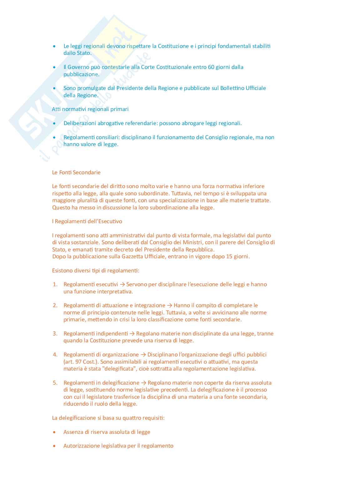 Fonti del diritto Pag. 11