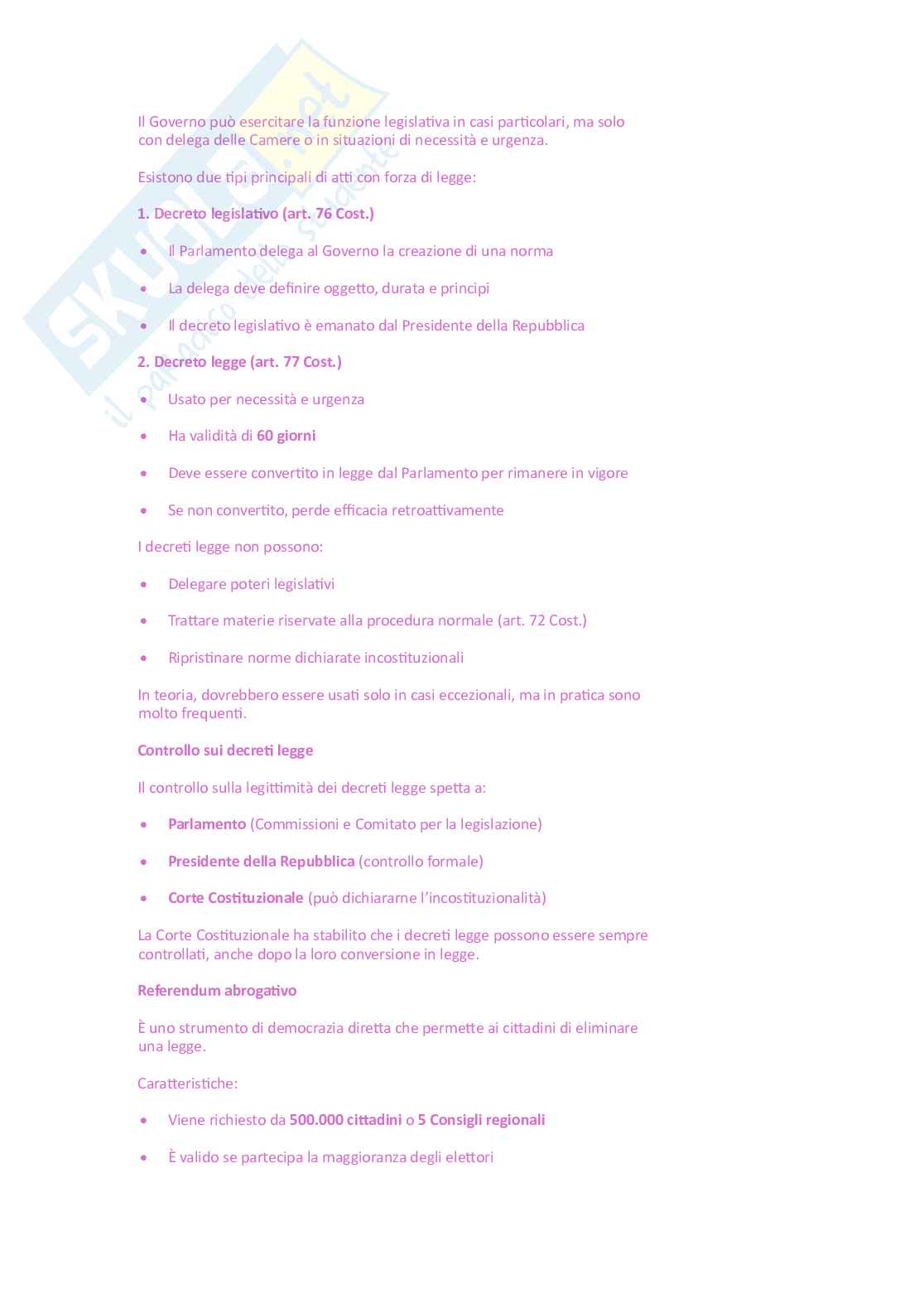 Fonti del diritto Pag. 6